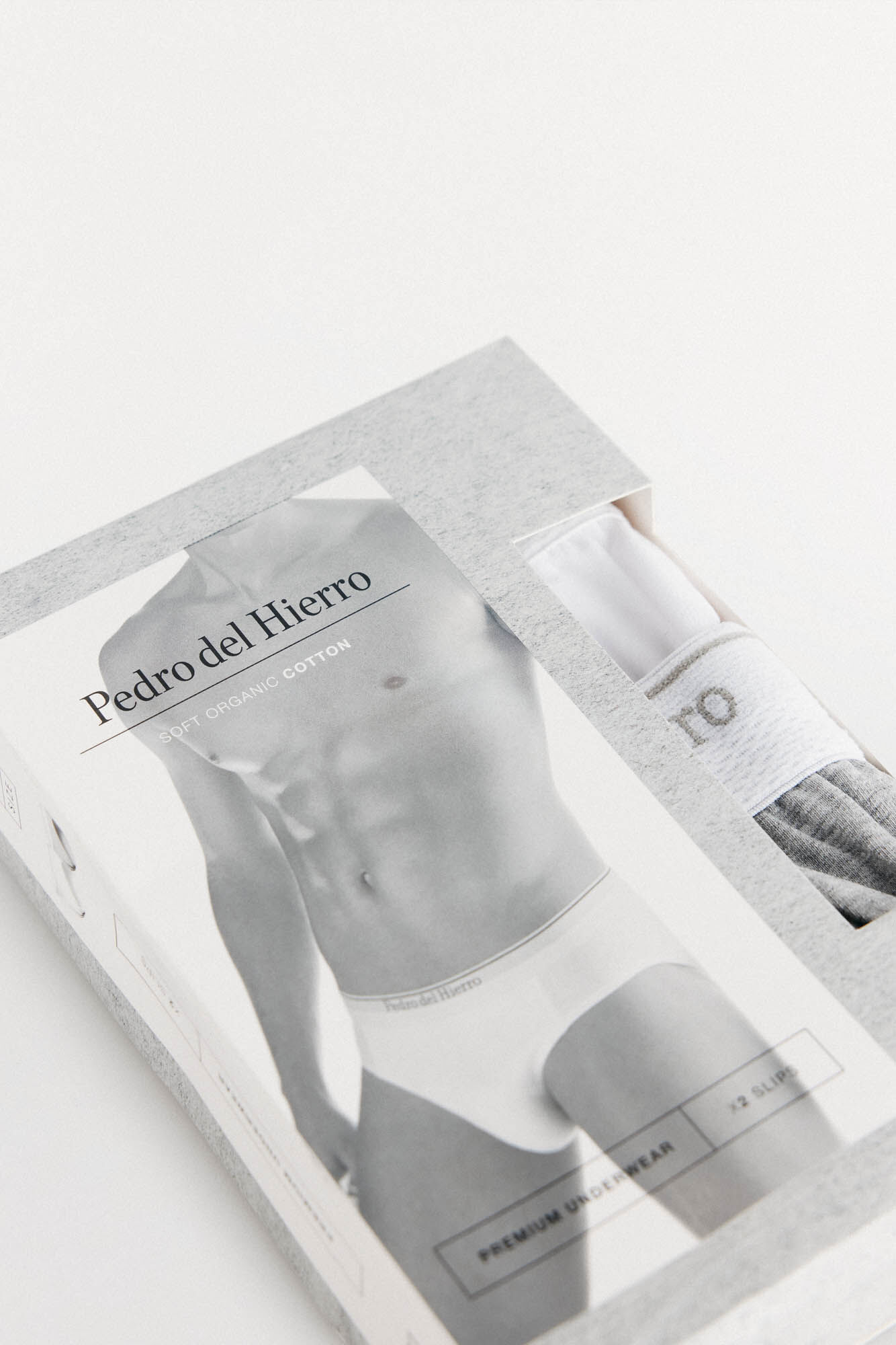 Pedro del Hierro Pack of 2 jersey-knit briefs White