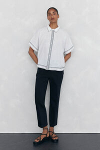 Pedro del Hierro Classic straight pants