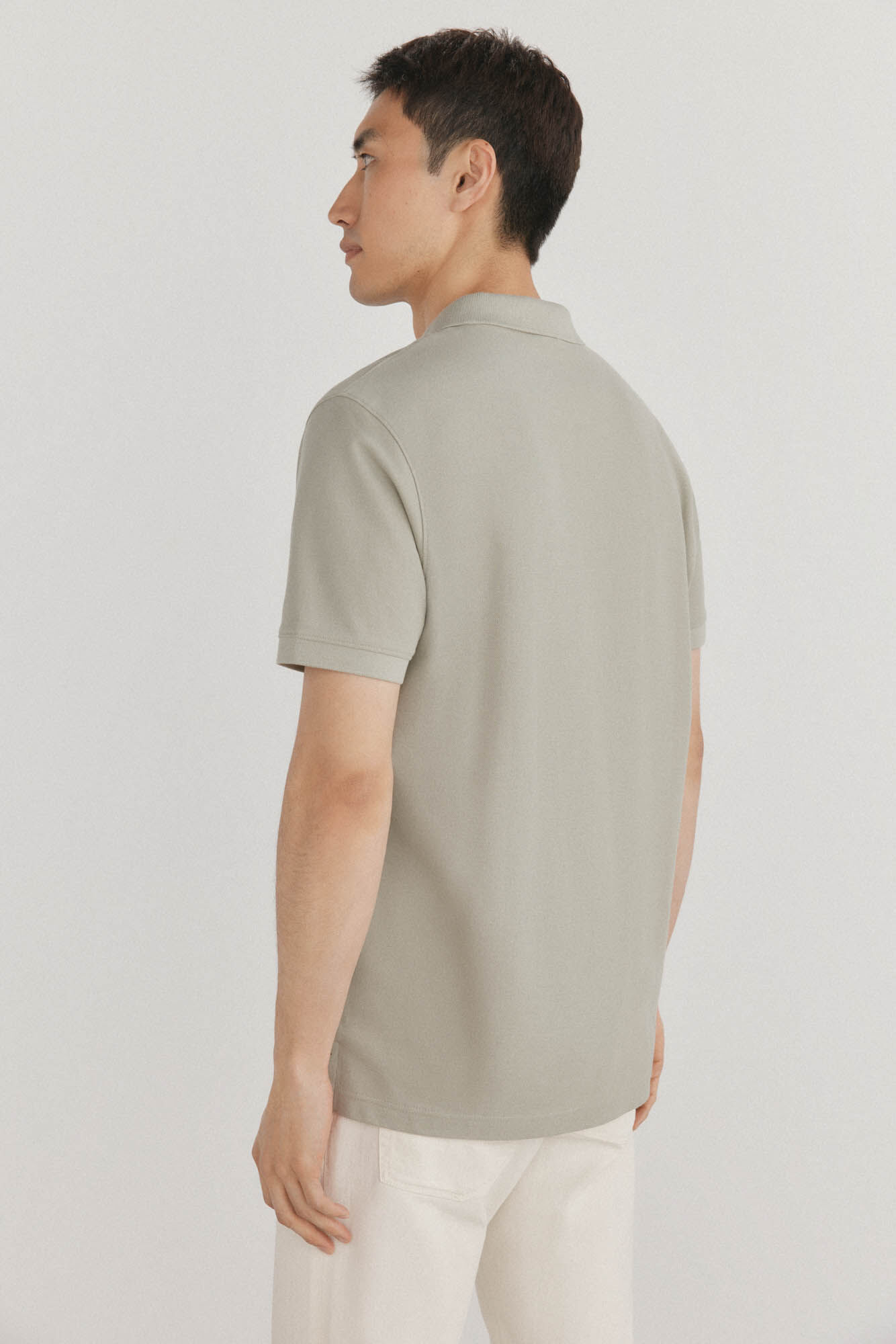 Pedro del Hierro Basic piqu&eacute; polo shirt Green