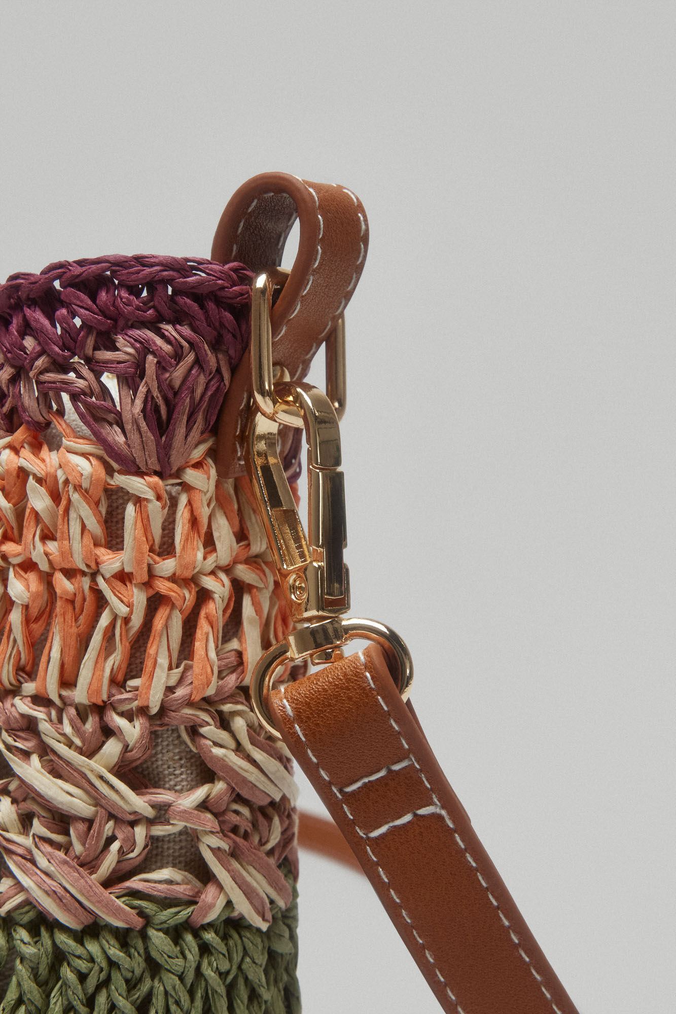 Pedro del Hierro Bolso bucket rafia Varios