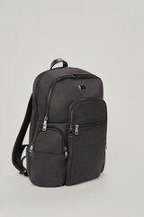 Pedro del Hierro Mochila tejido lisa Gris