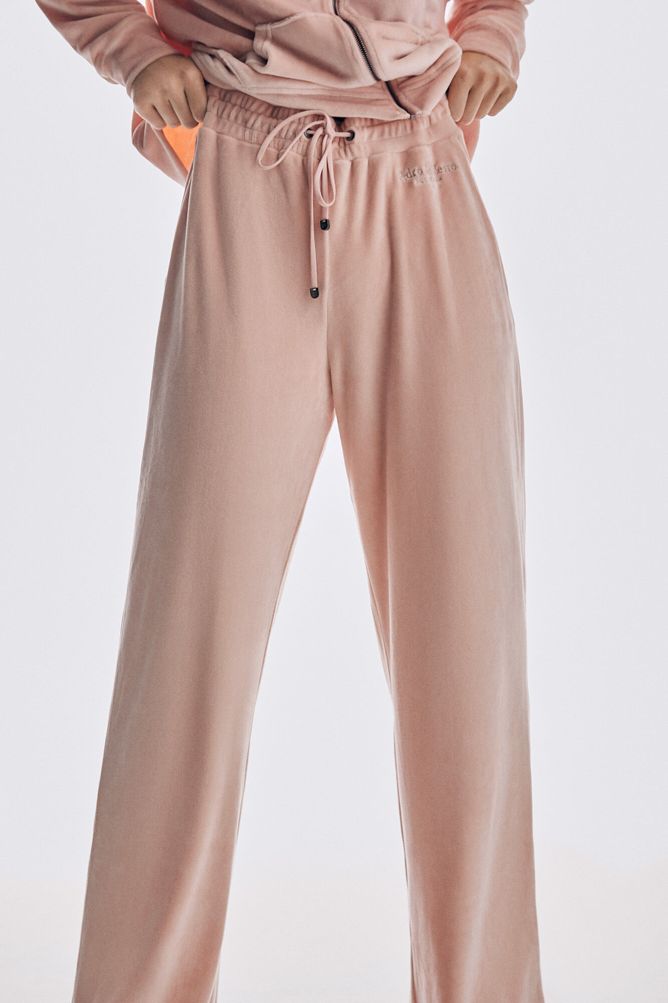 Pedro del Hierro Velvet culottes Pink