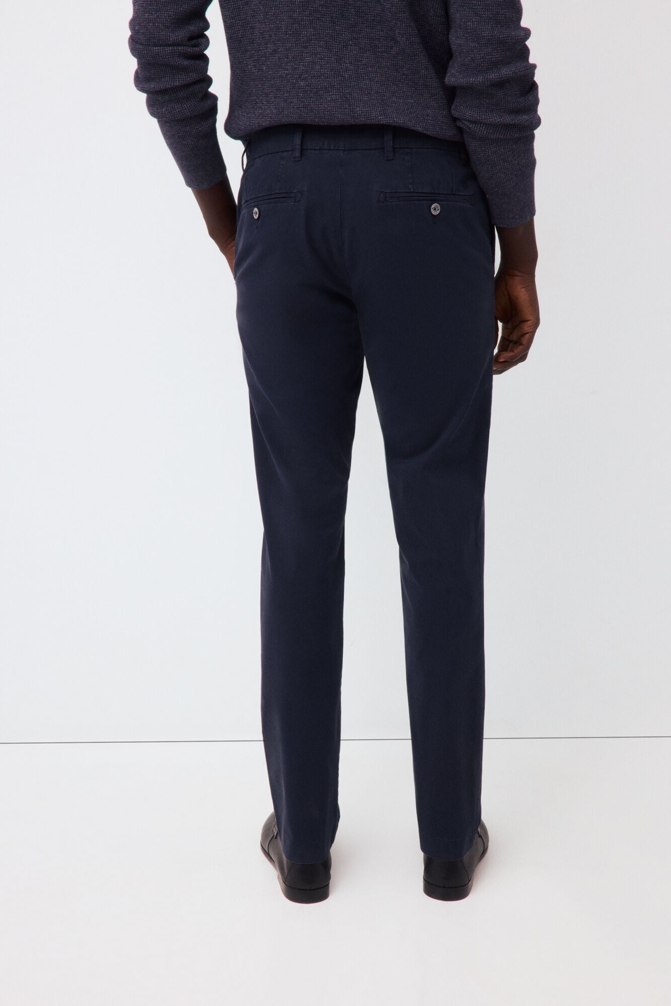 Pedro del Hierro Cal&ccedil;as chino premium slim Azul