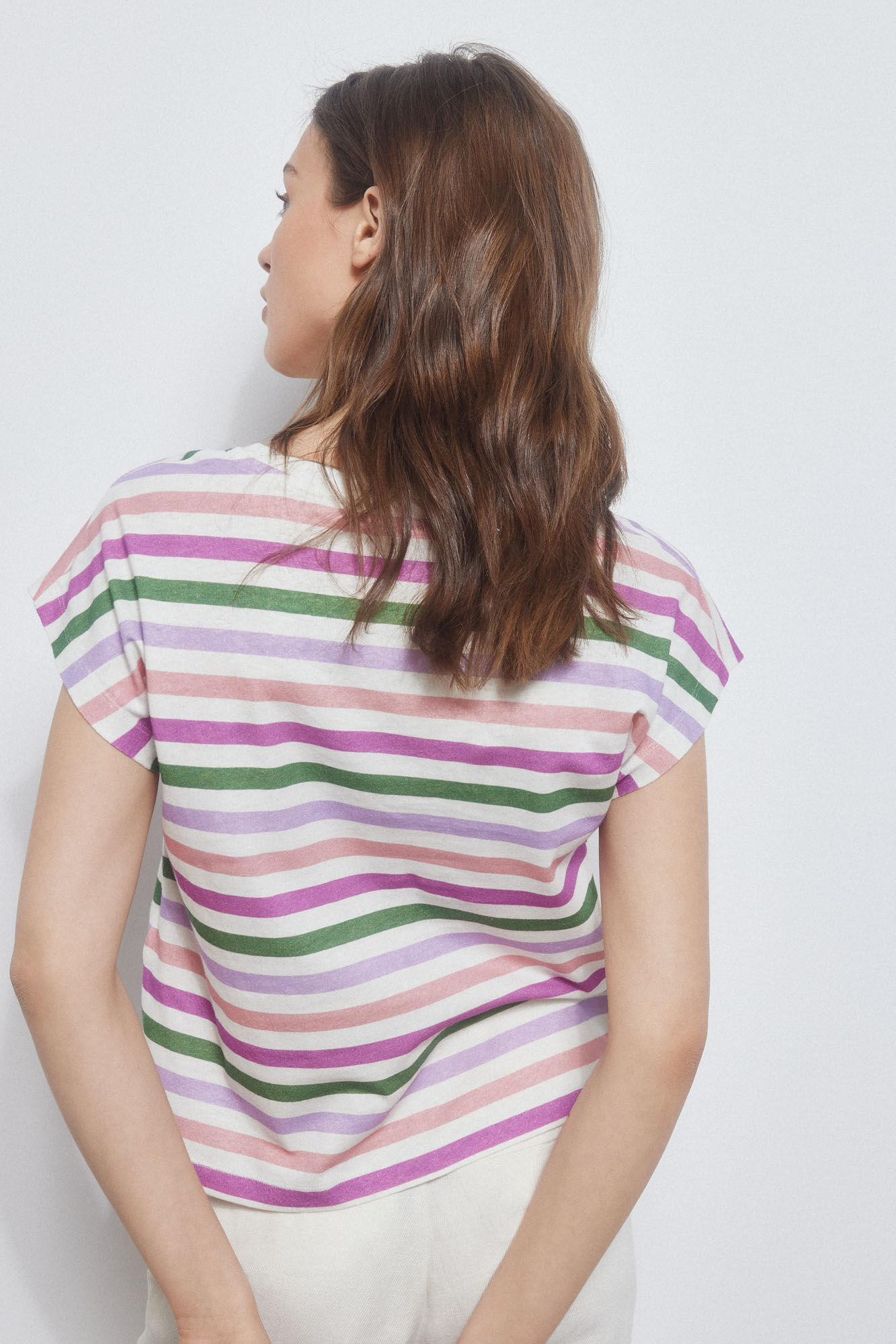 Pedro del Hierro Camiseta b&aacute;sica rayas Varios