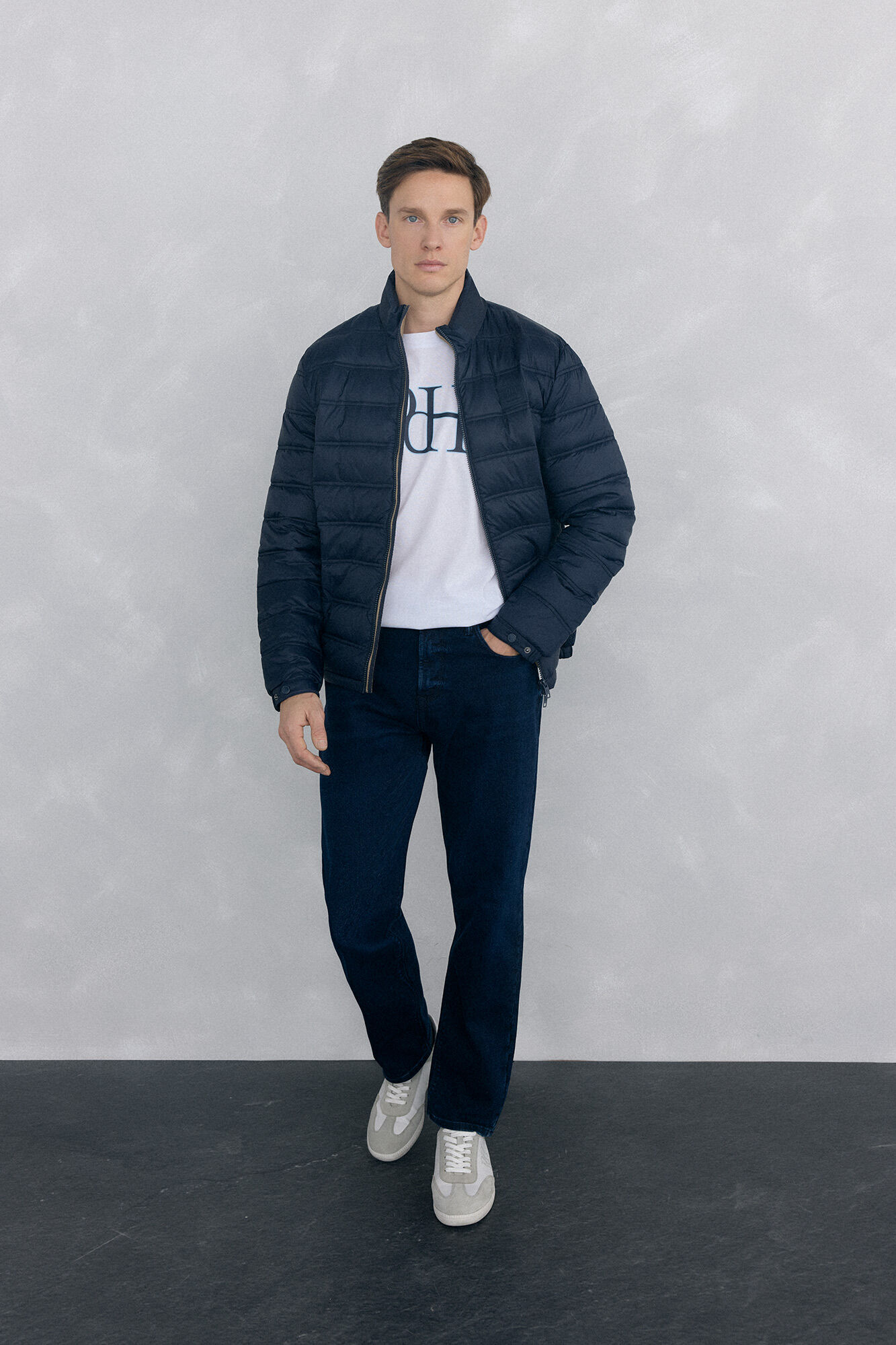 Pedro del Hierro Large logo T-shirt White