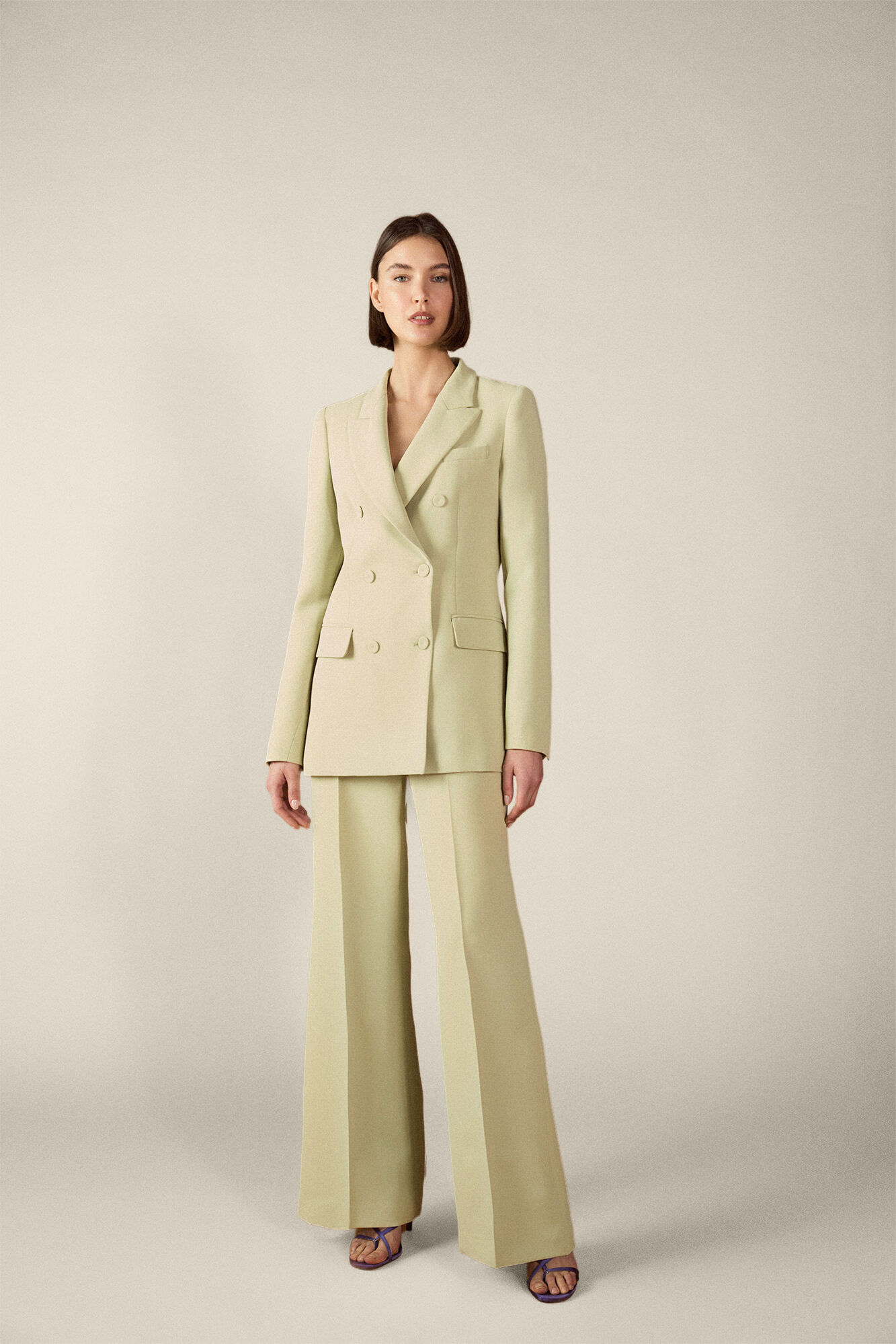 TFP by Tamara Falc&oacute; Blazer cruzada Verde