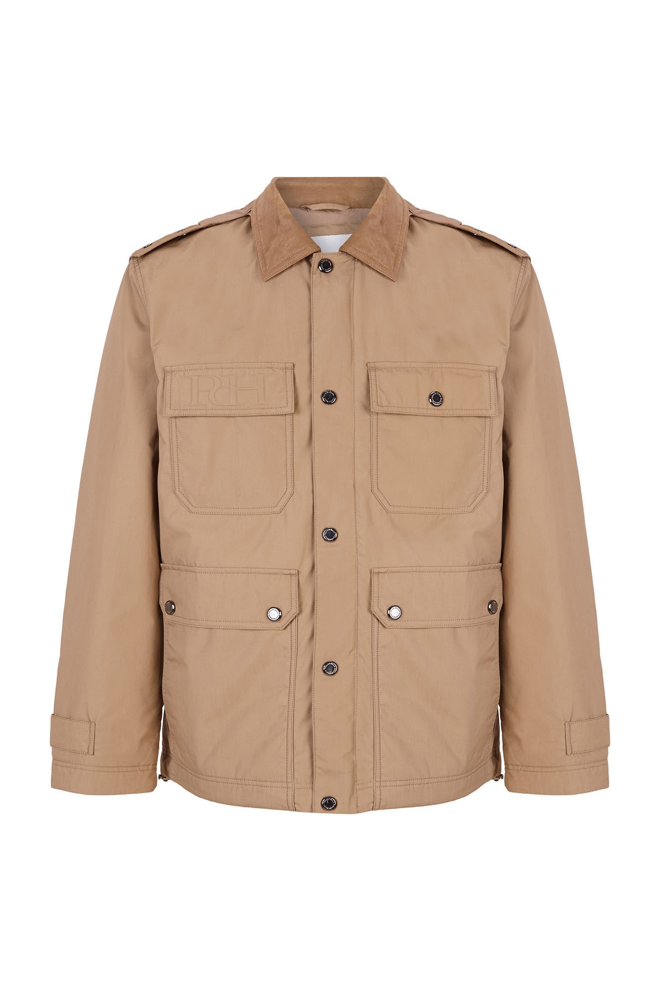Pedro del Hierro Lightweight padded parka Beige