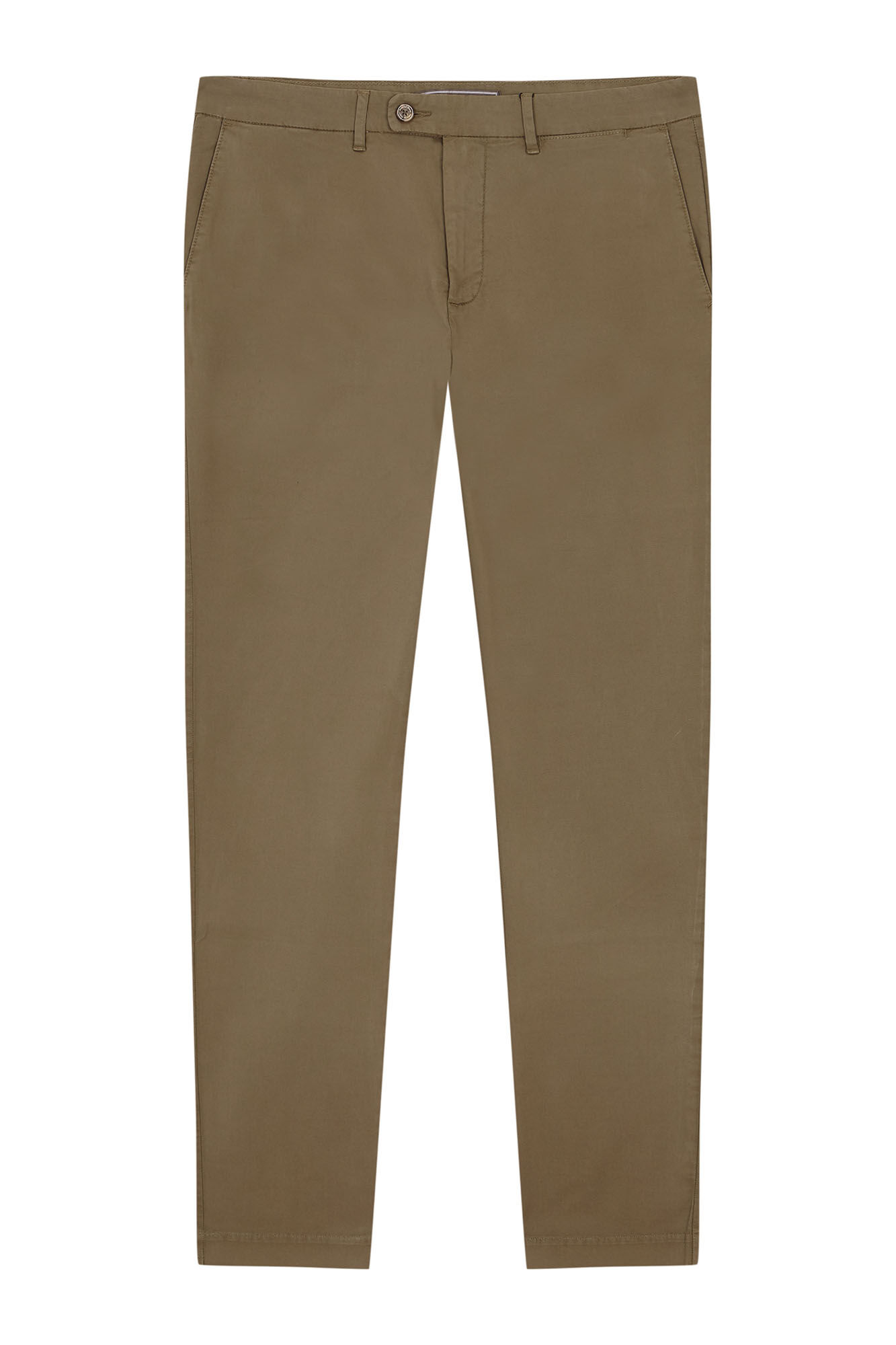 Pedro del Hierro Premium slim fit lightweight chinos pants Green