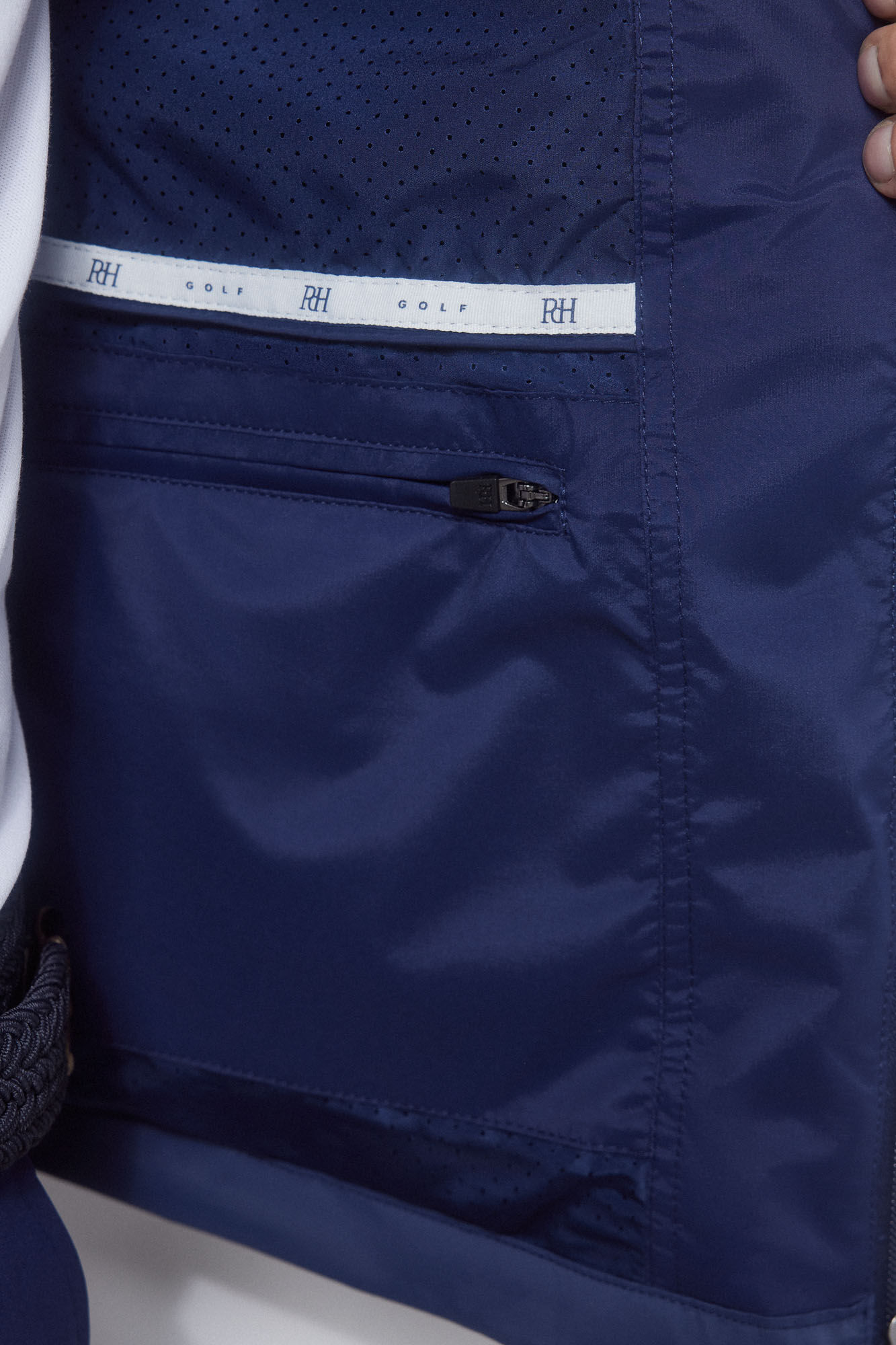 Pedro del Hierro GOLF two-tone windbreaker Blue