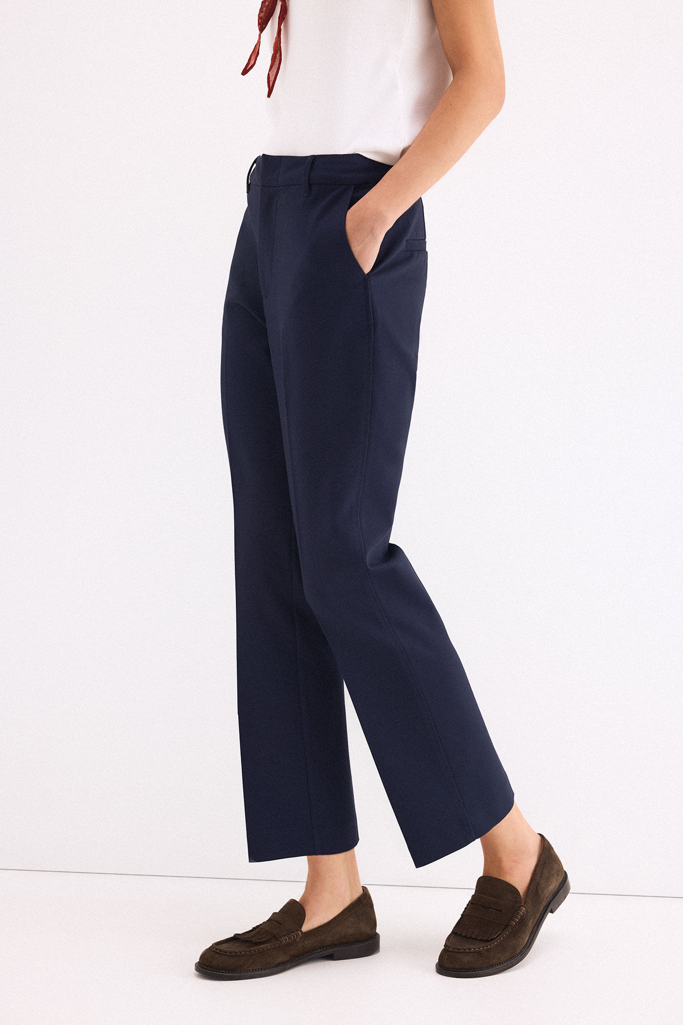Pedro del Hierro Classic straight trousers