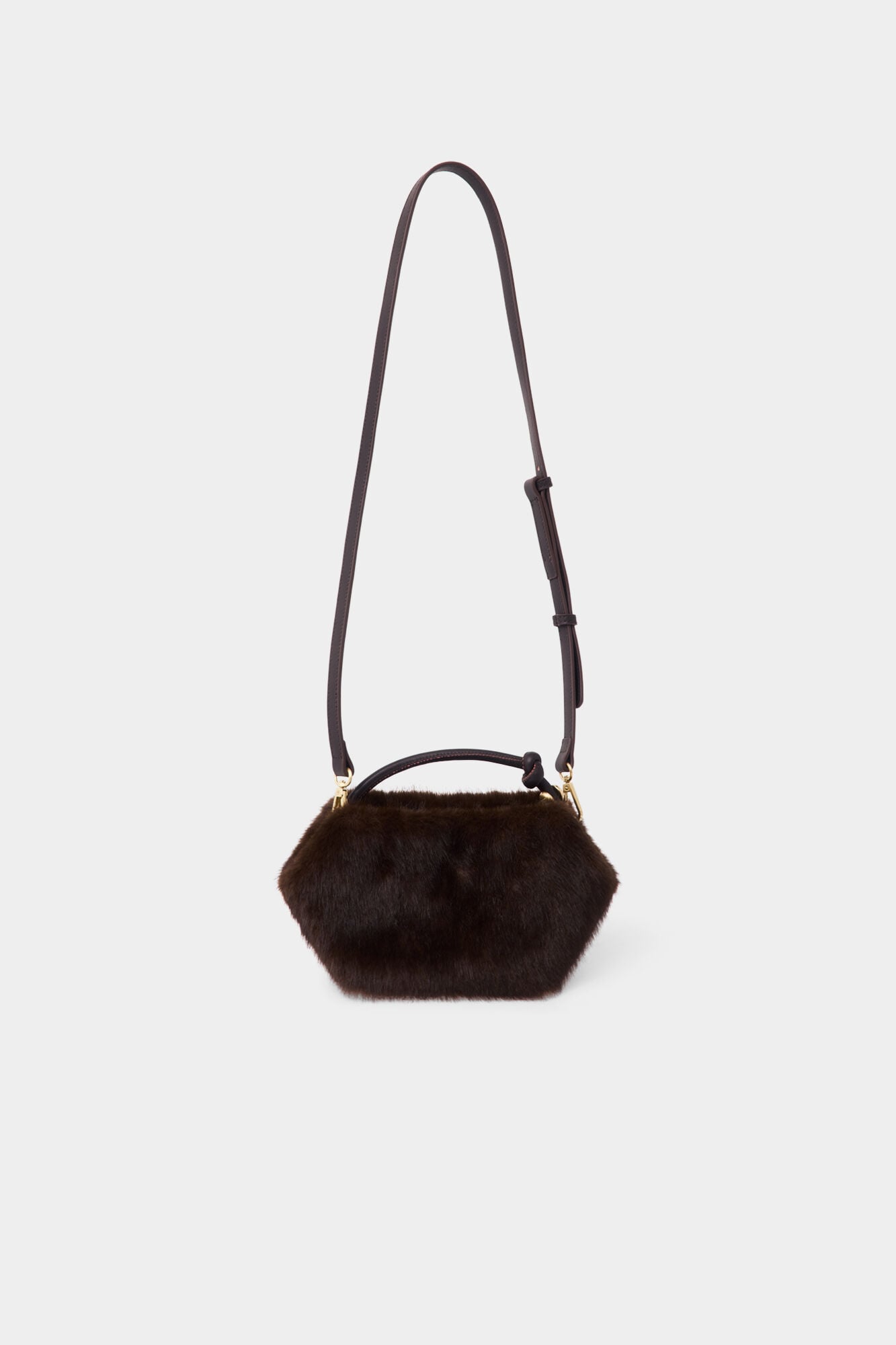 Pedro del Hierro Multiway faux fur mini handbag
