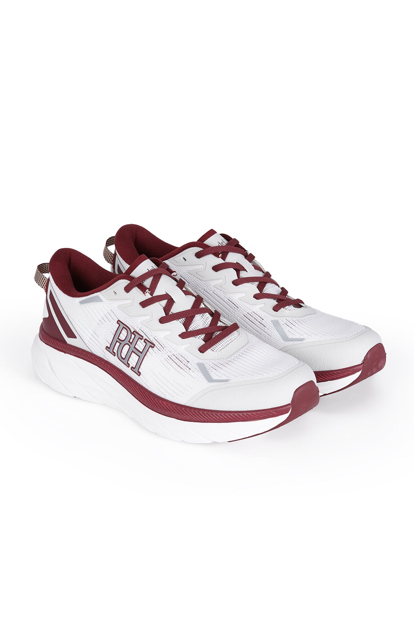 Pedro del Hierro Textile trainers Burgundy