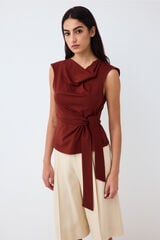 Pedro del Hierro Bow top Brown
