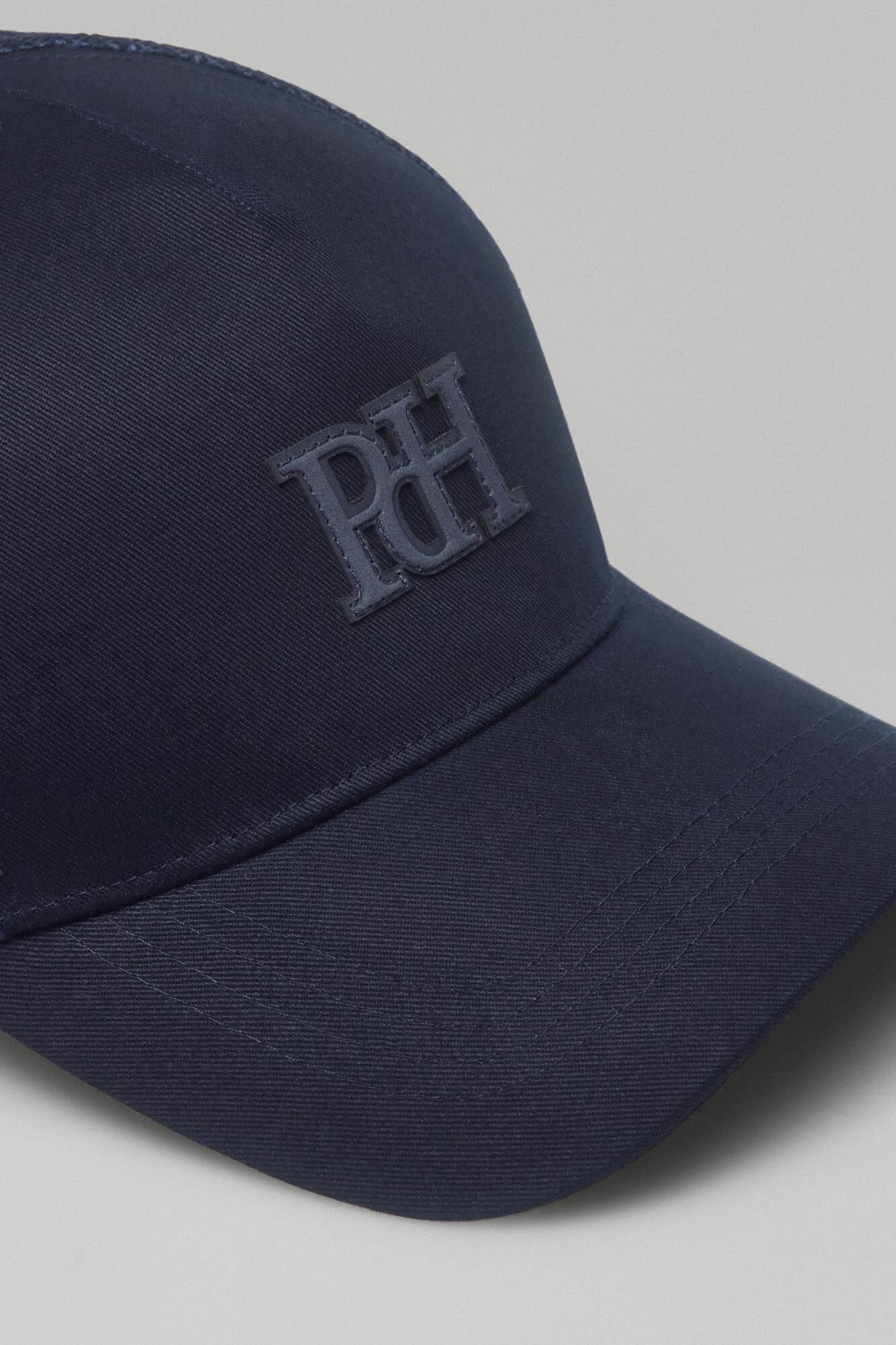 Pedro del Hierro Fabric and mesh baseball cap Blue