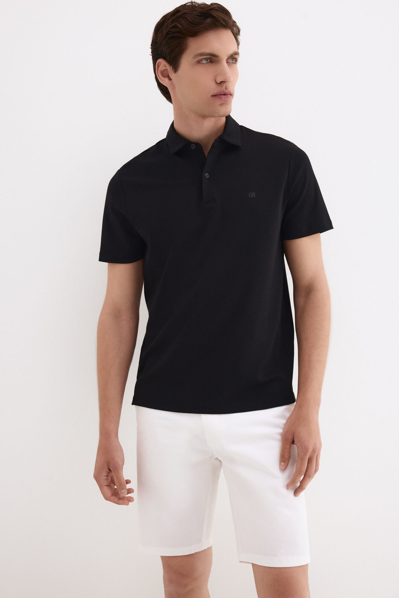 Pedro del Hierro Mercerized polo shirt