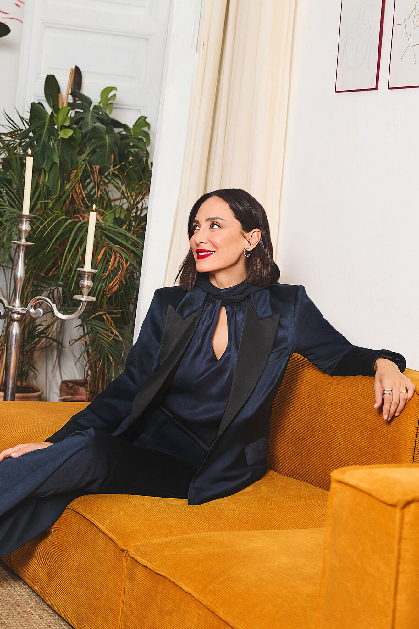 TFP by Tamara Falc&oacute; Blazer combinado