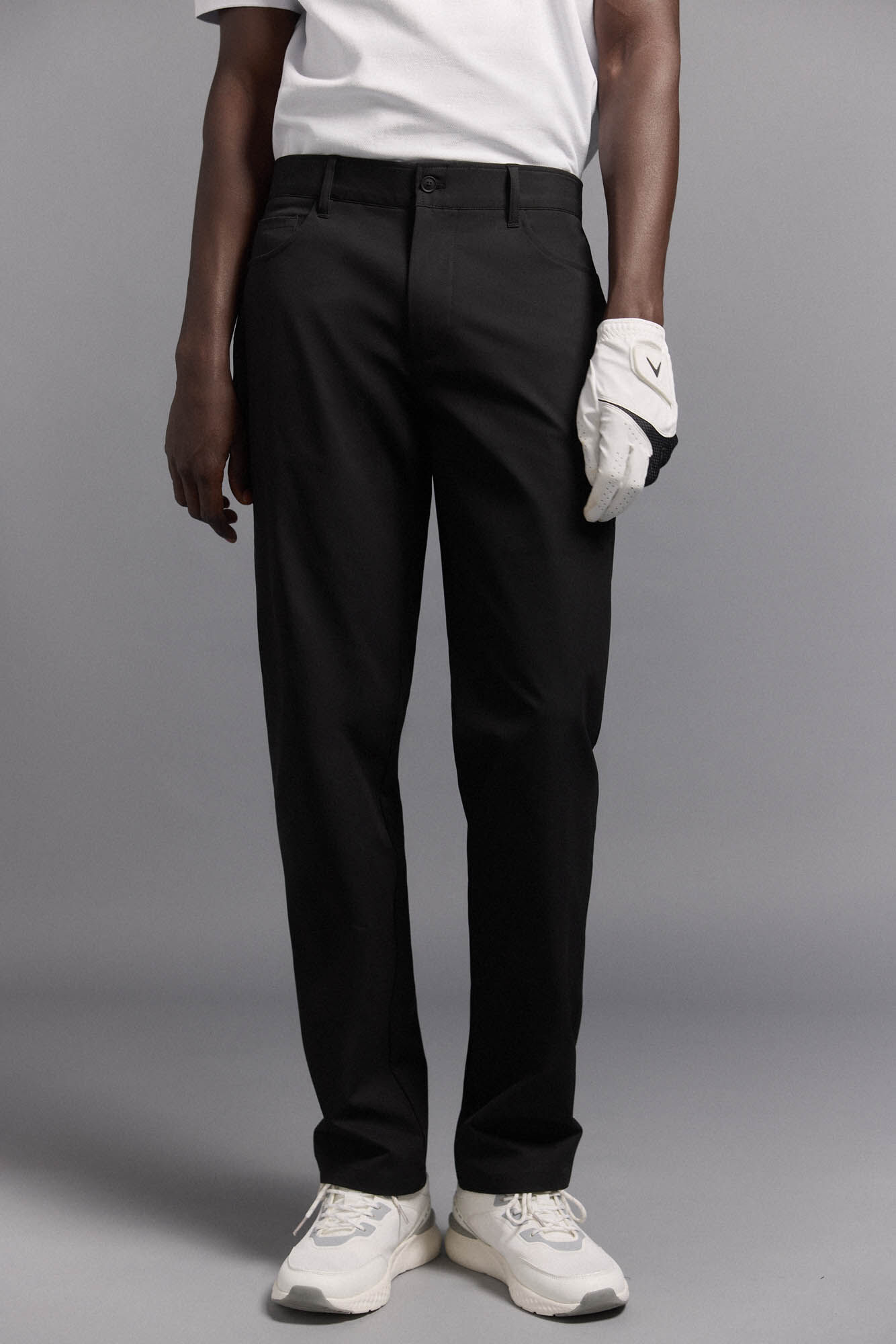 Pedro del Hierro Long 5-pocket golf pants Black