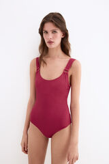 Pedro del Hierro Textured fabric swimwear Pink
