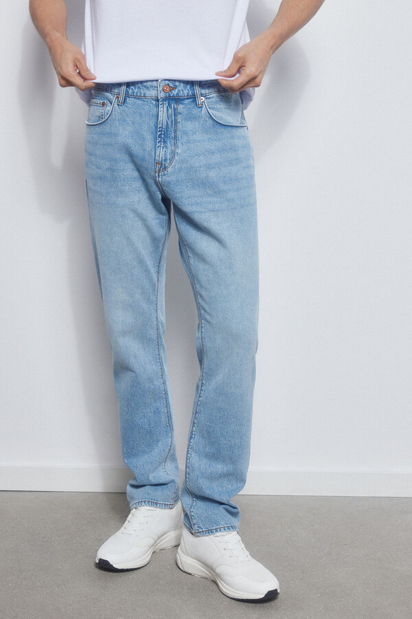Pedro del Hierro Regular fit Premium Flex soft jeans Blue