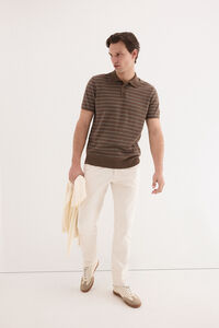 Pedro del Hierro Jersey polo premium manga corta estructura