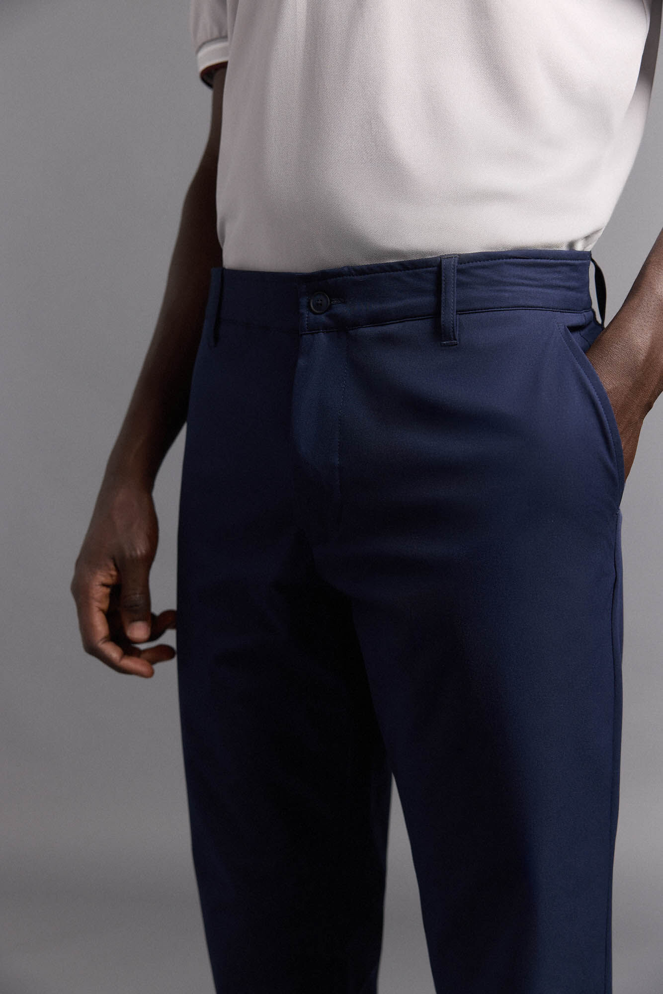 Pedro del Hierro Pantalones largos golf Azul