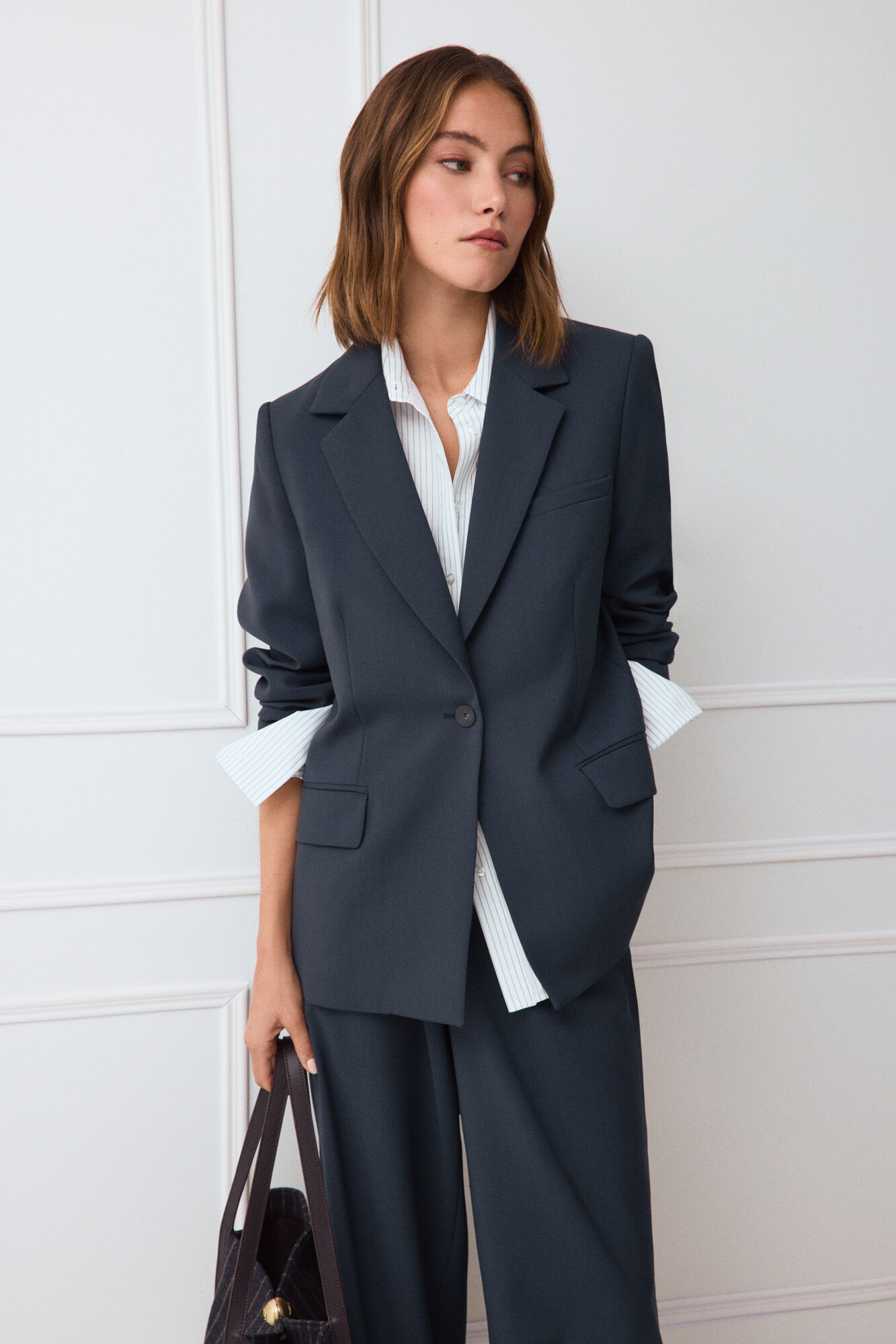 TFP by Tamara Falc&oacute; Navy blue blazer