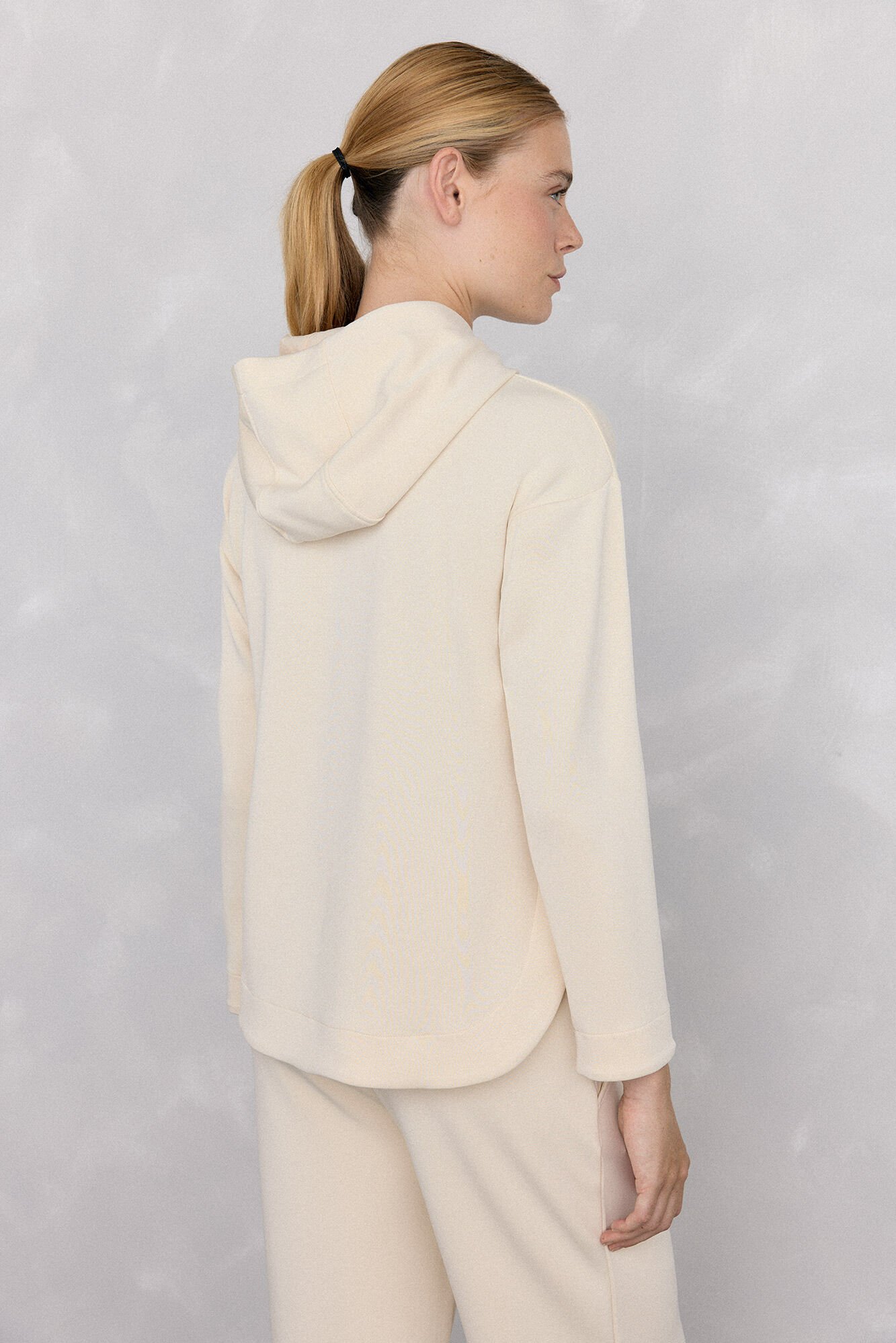 Pedro del Hierro soft touch logo hood Yellow