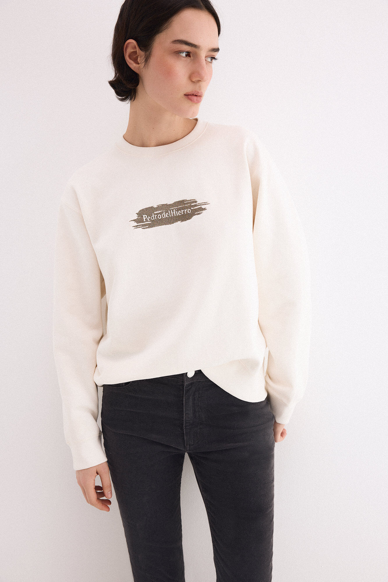 Pedro del Hierro Pedro del Hierro lurex sweatshirt
