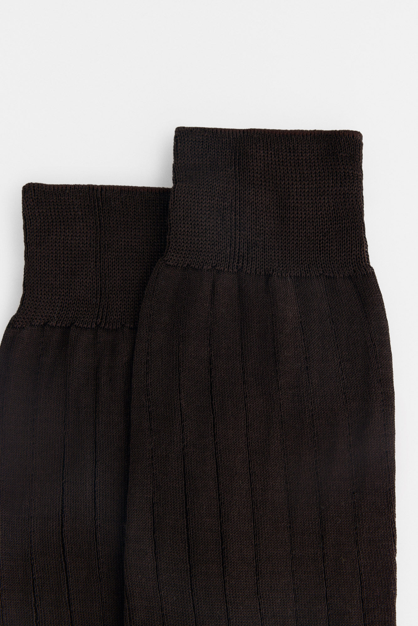 Pedro del Hierro Plain dress socks Brown