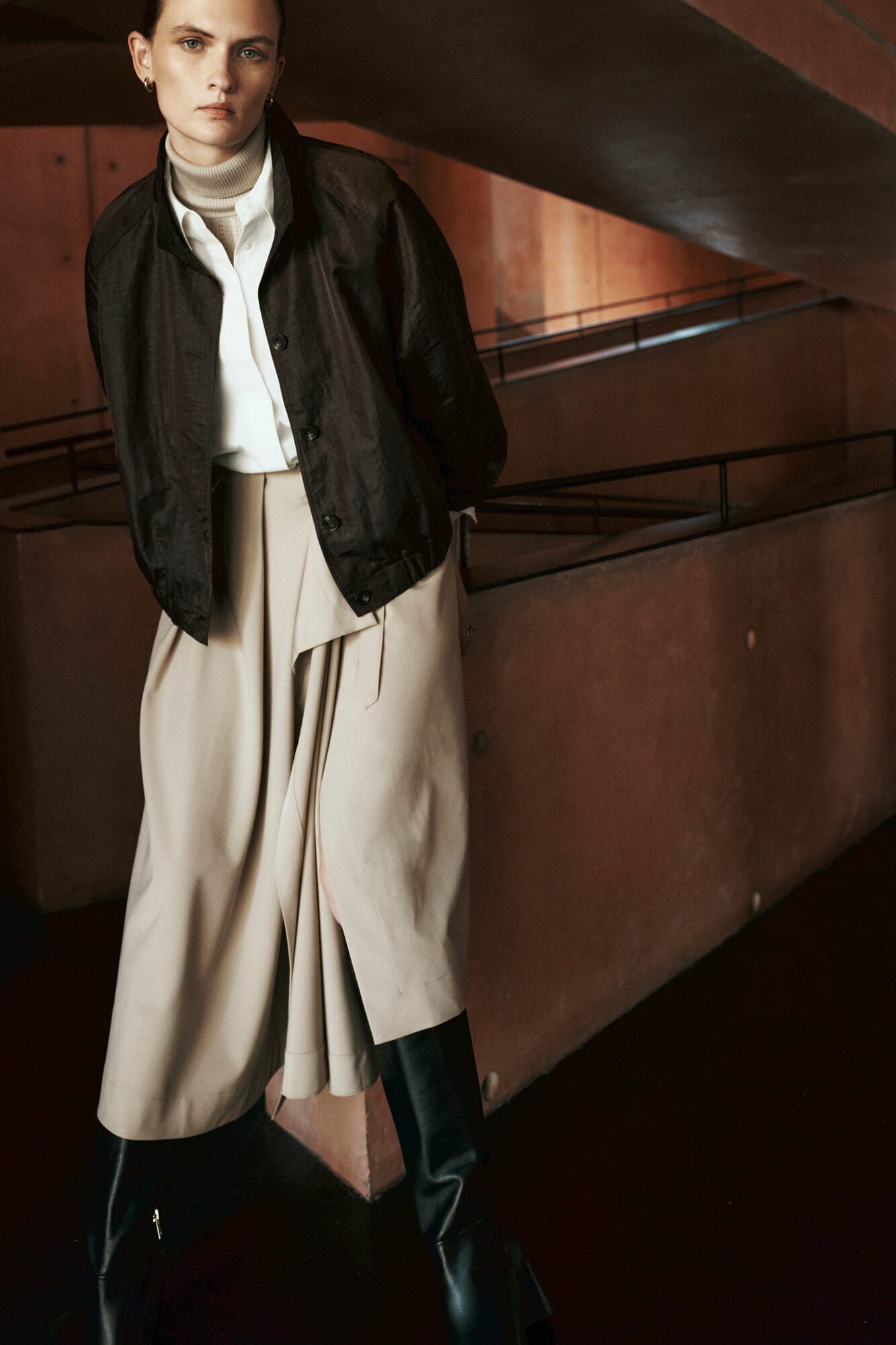 Pedro del Hierro Skirt with buckle detail
