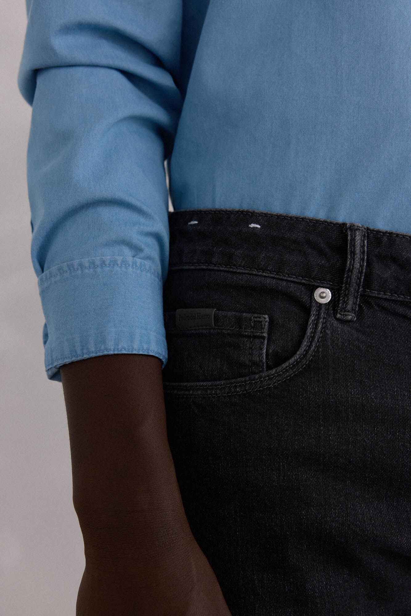 Pedro del Hierro Slim fit jeans Grey