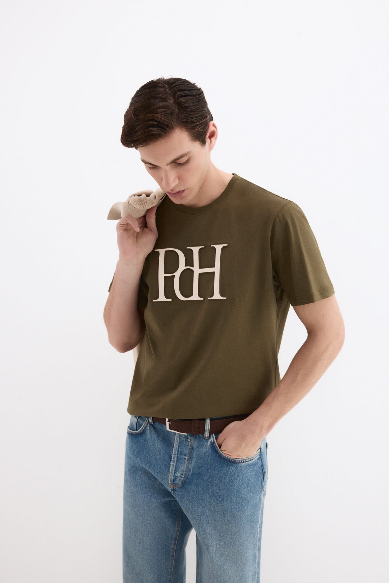 Pedro del Hierro Large logo T-shirt