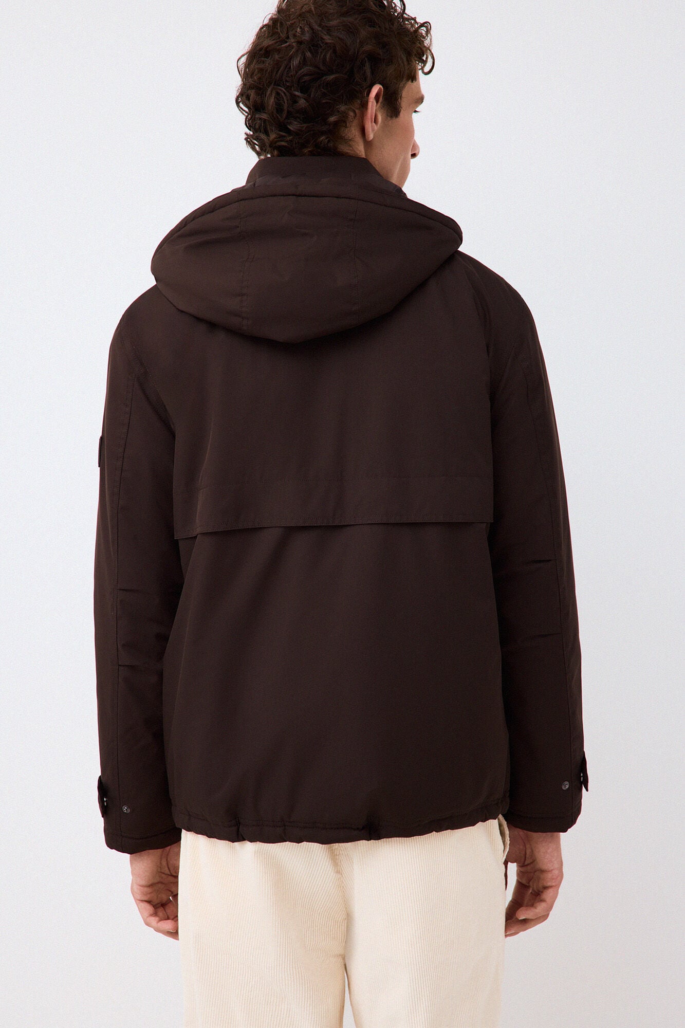 Pedro del Hierro Four-pocket field jacket Brown