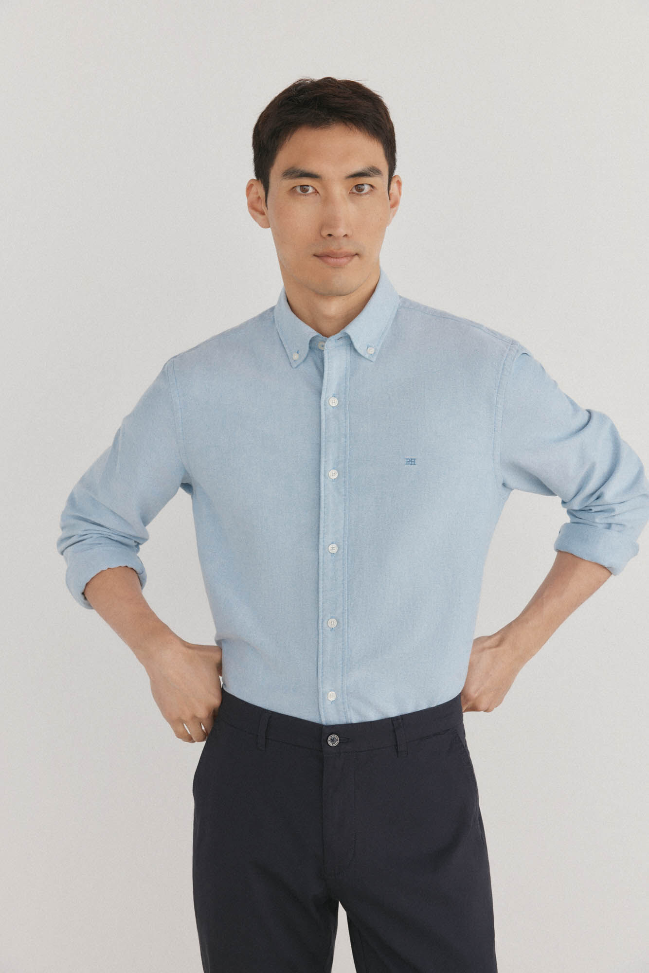 Pedro del Hierro Camisa iconic oxford liso