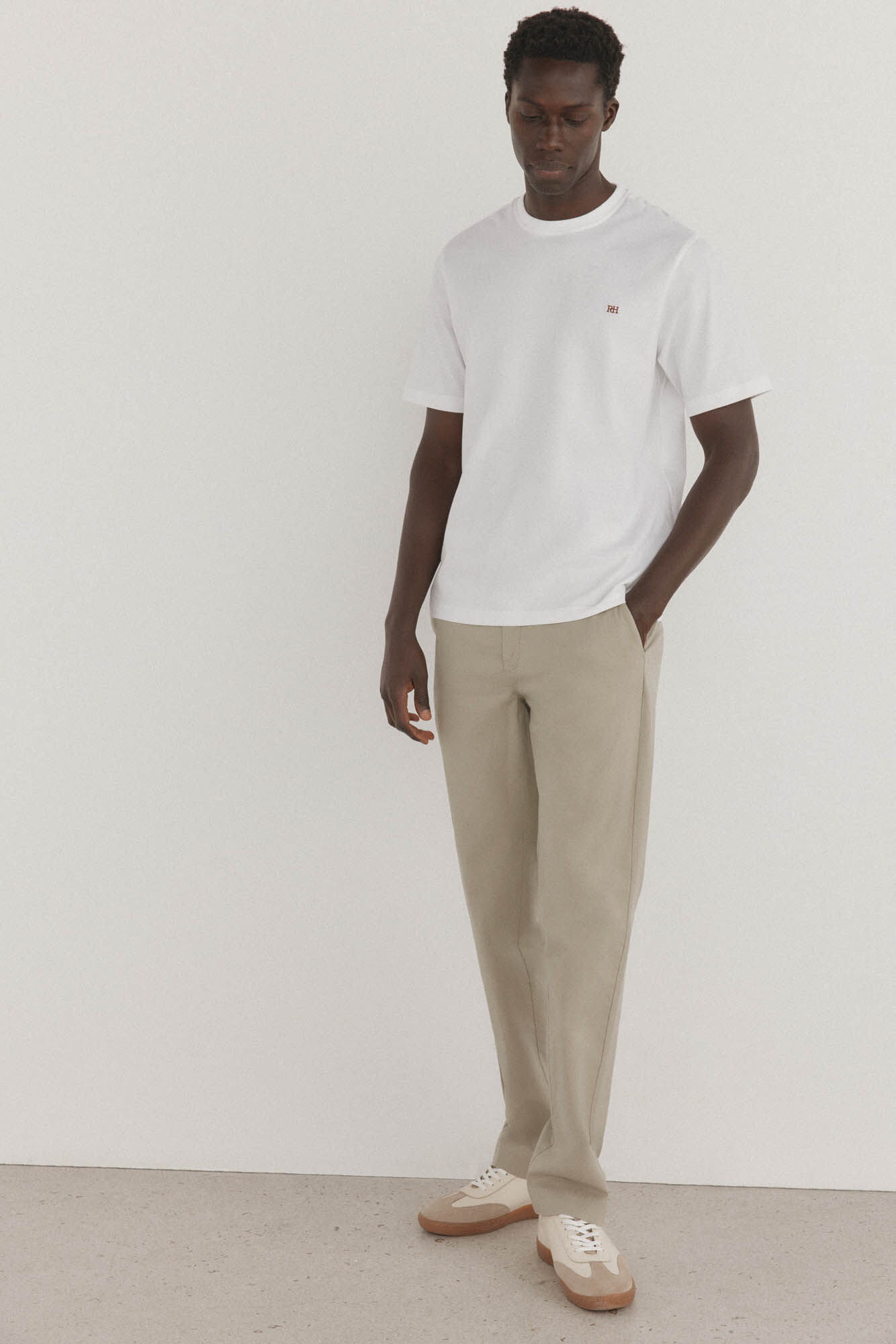 Pedro del Hierro Basic T-shirt White