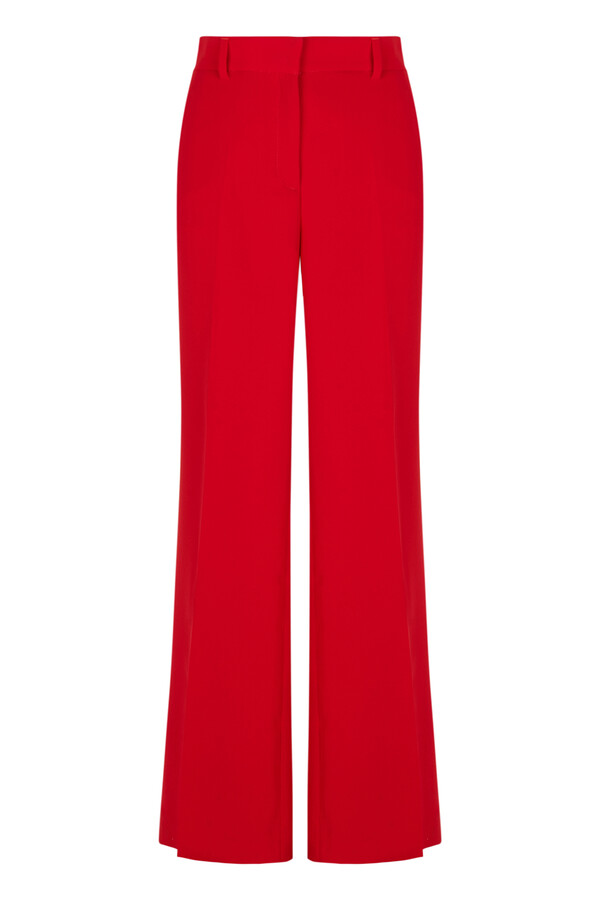 Pedro del Hierro Straight trousers red Red