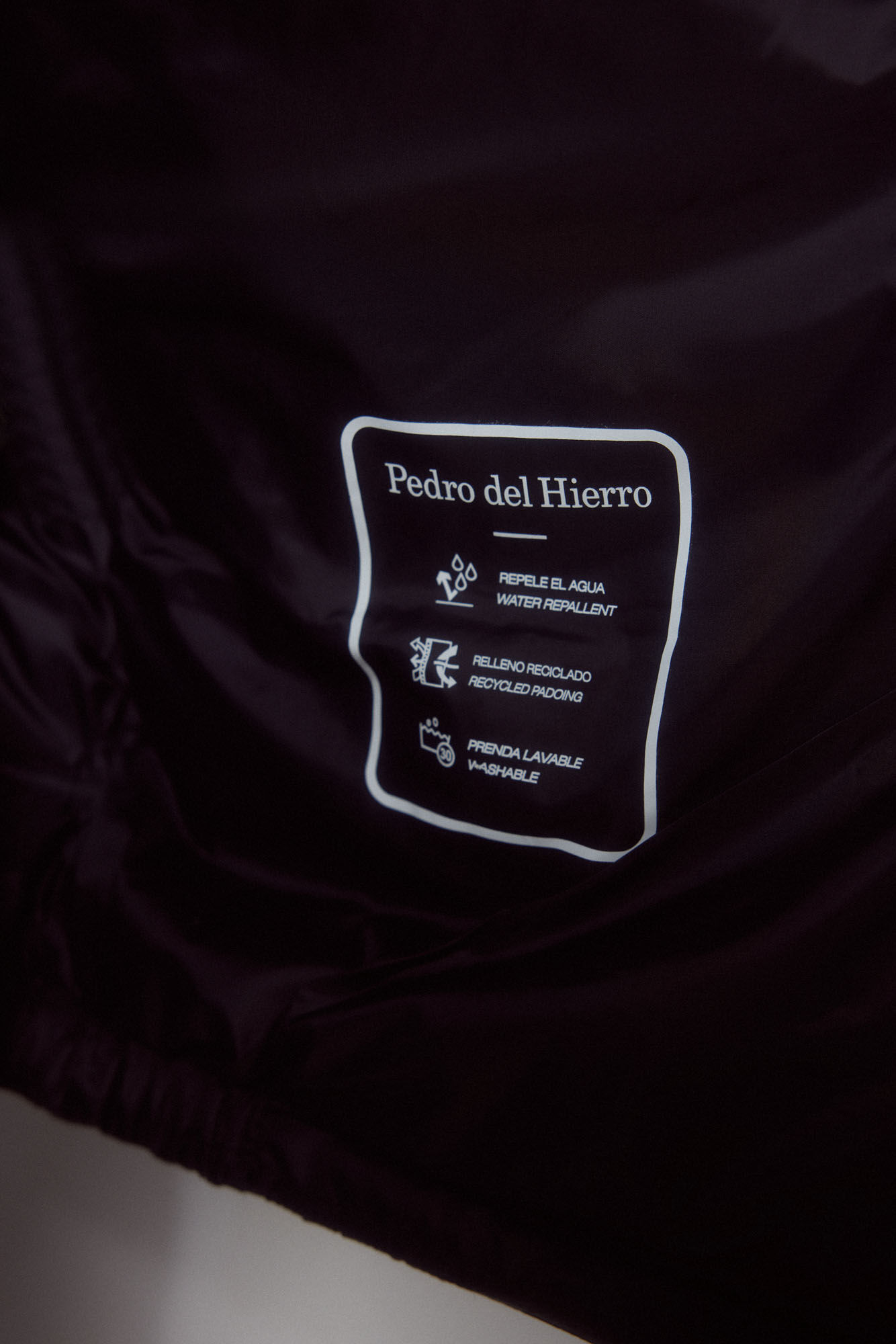 Pedro del Hierro Ultralight waterproof jacket Blue