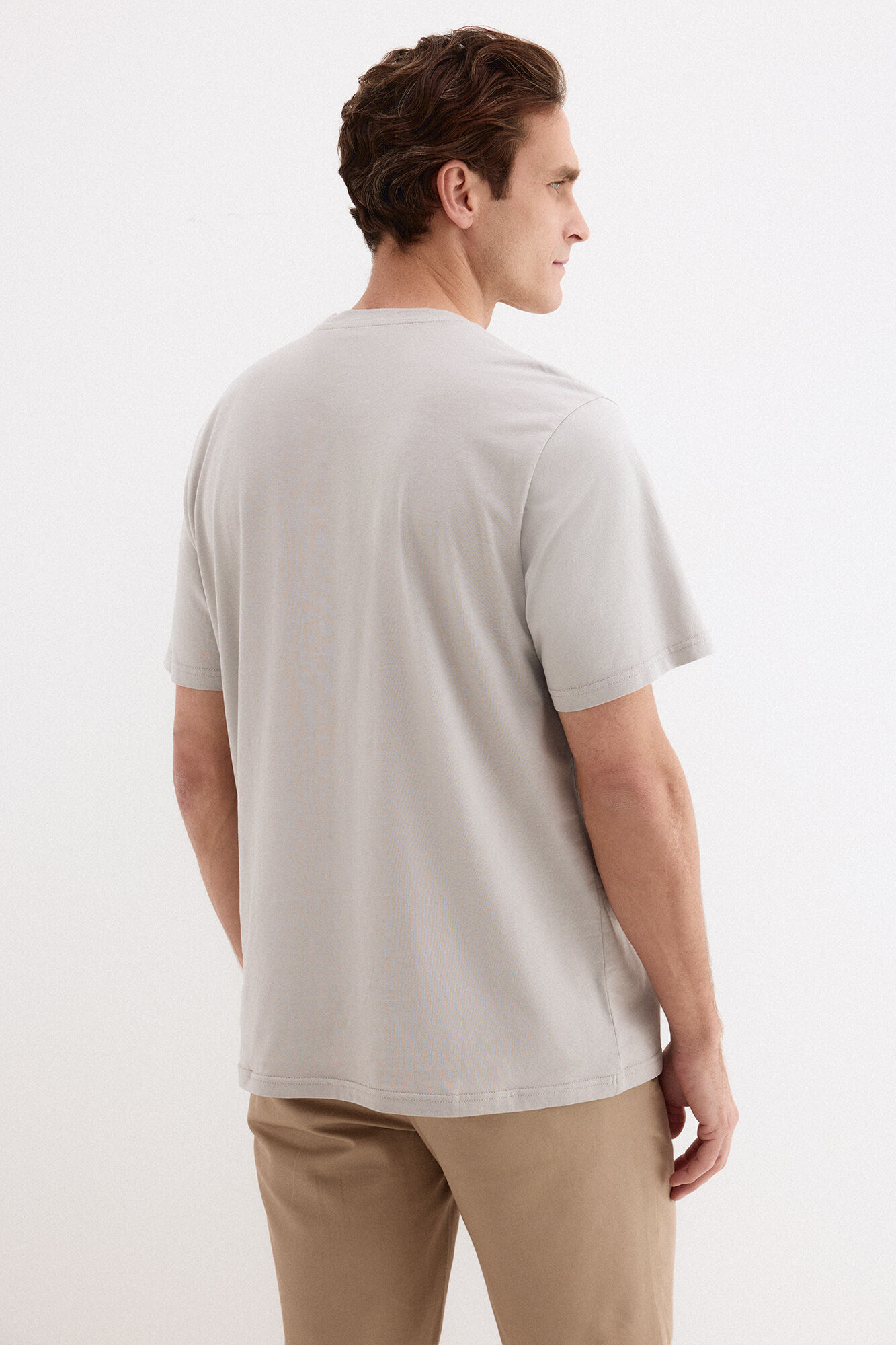 Pedro del Hierro Logo T-shirt Grey