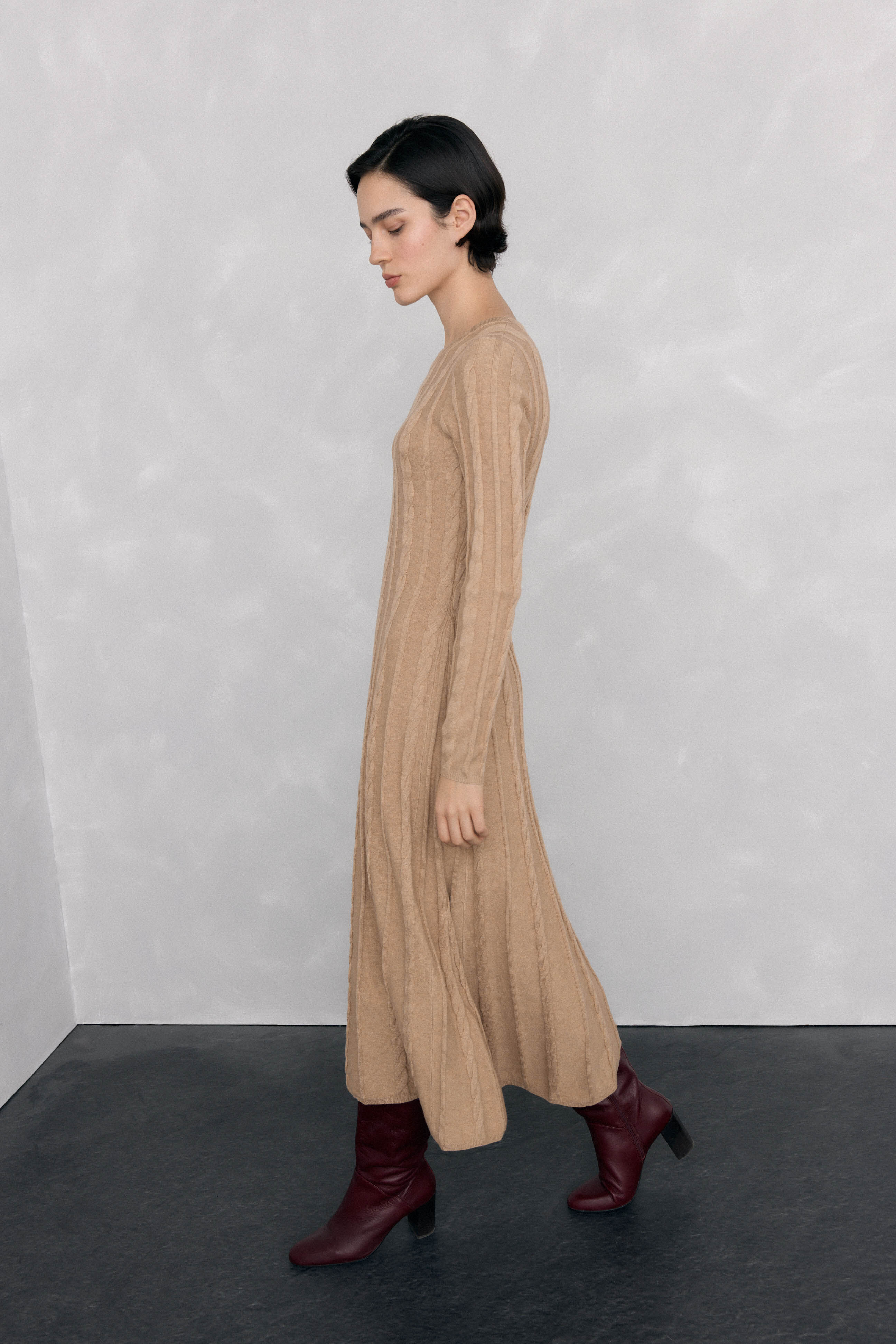 Pedro del Hierro Cross-knit dress