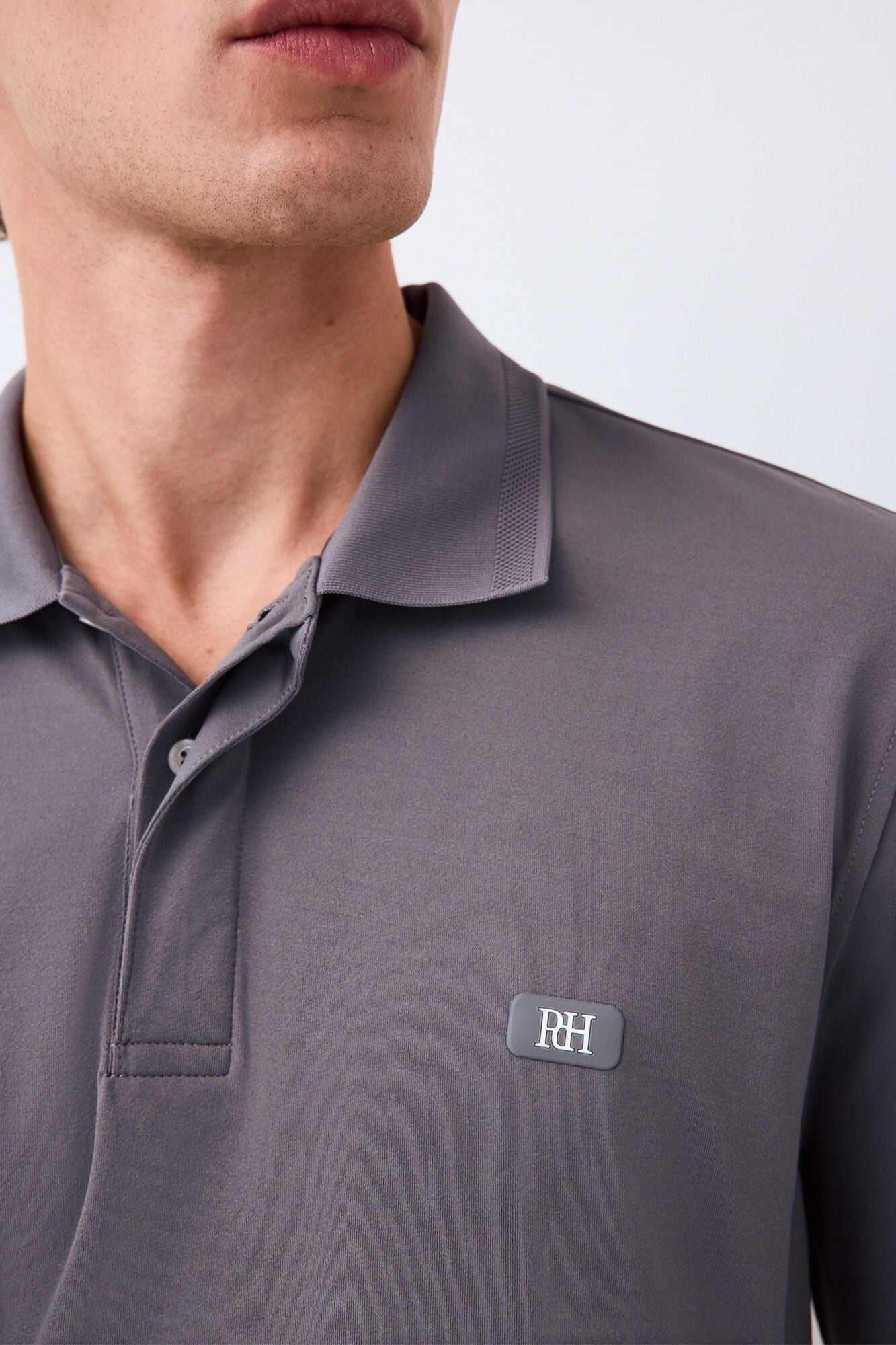 Pedro del Hierro Long sleeve technical golf polo shirt