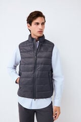 Pedro del Hierro Colete acolchoado ultraleve Cizento