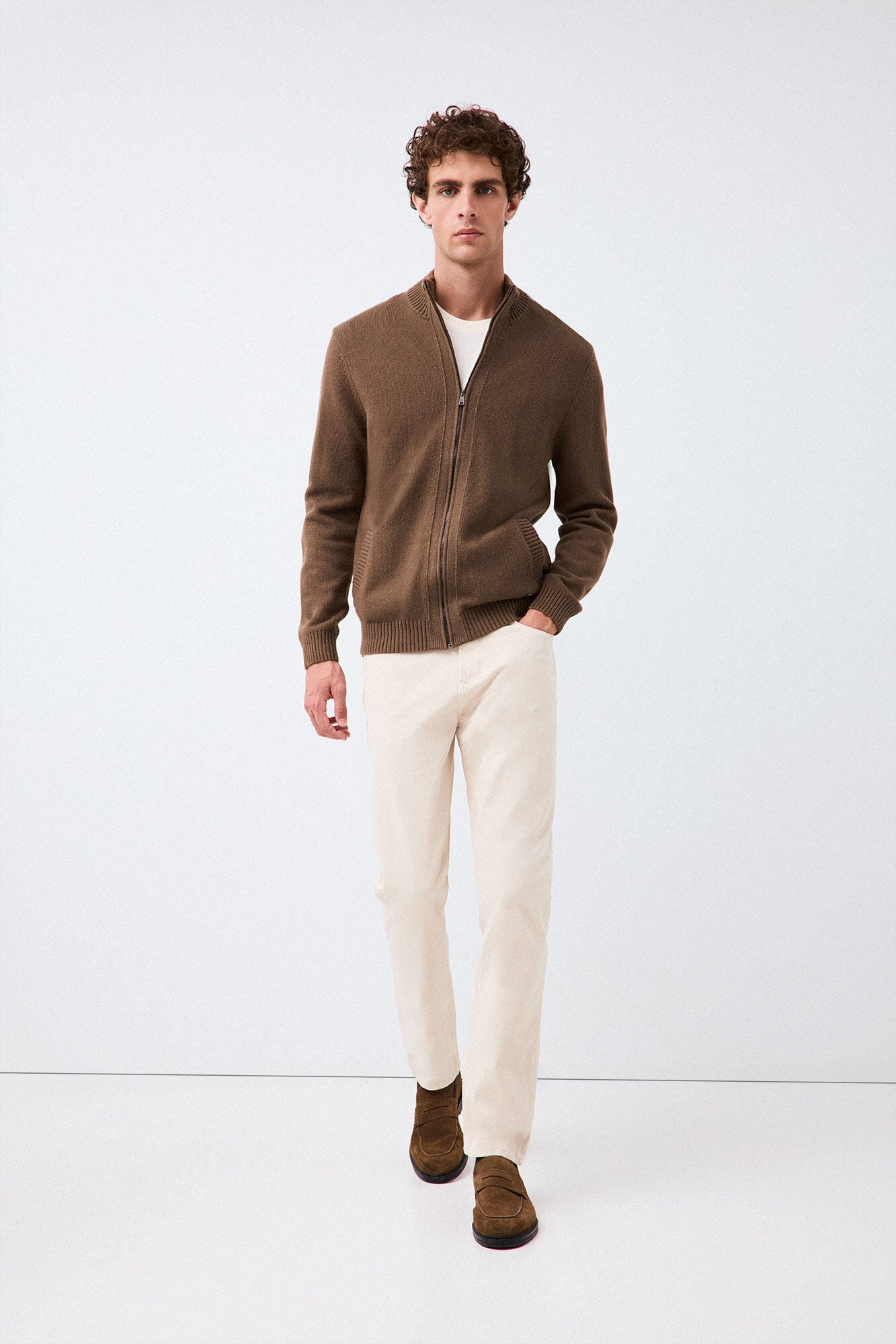 Pedro del Hierro Pantal&oacute;n 5 bolsillos color slim fit