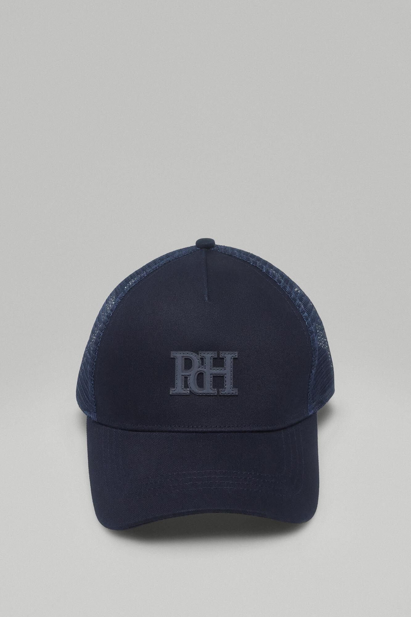 Pedro del Hierro Fabric and mesh baseball cap Blue