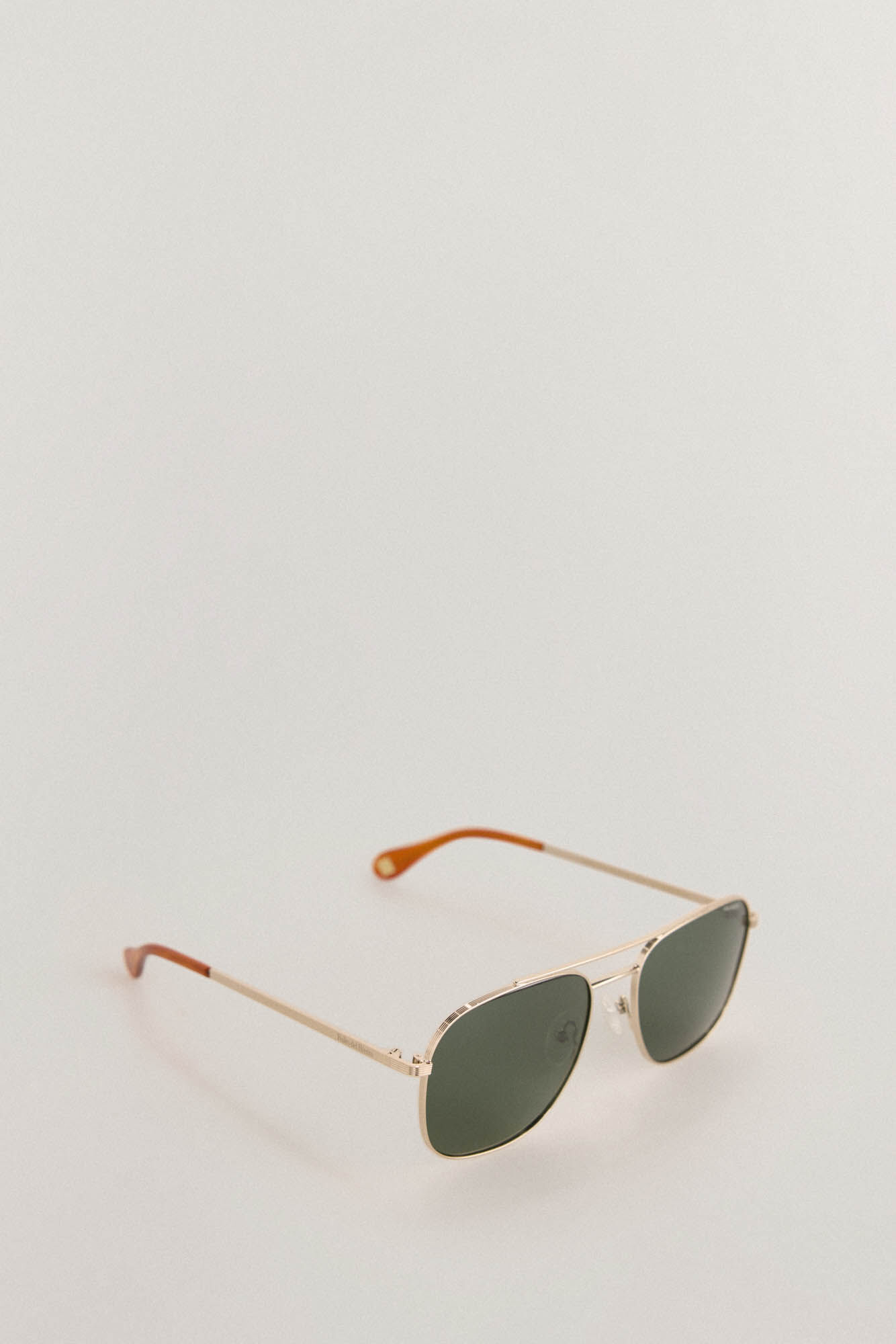 Pedro del Hierro &Oacute;culos de piloto masculino Amarelo