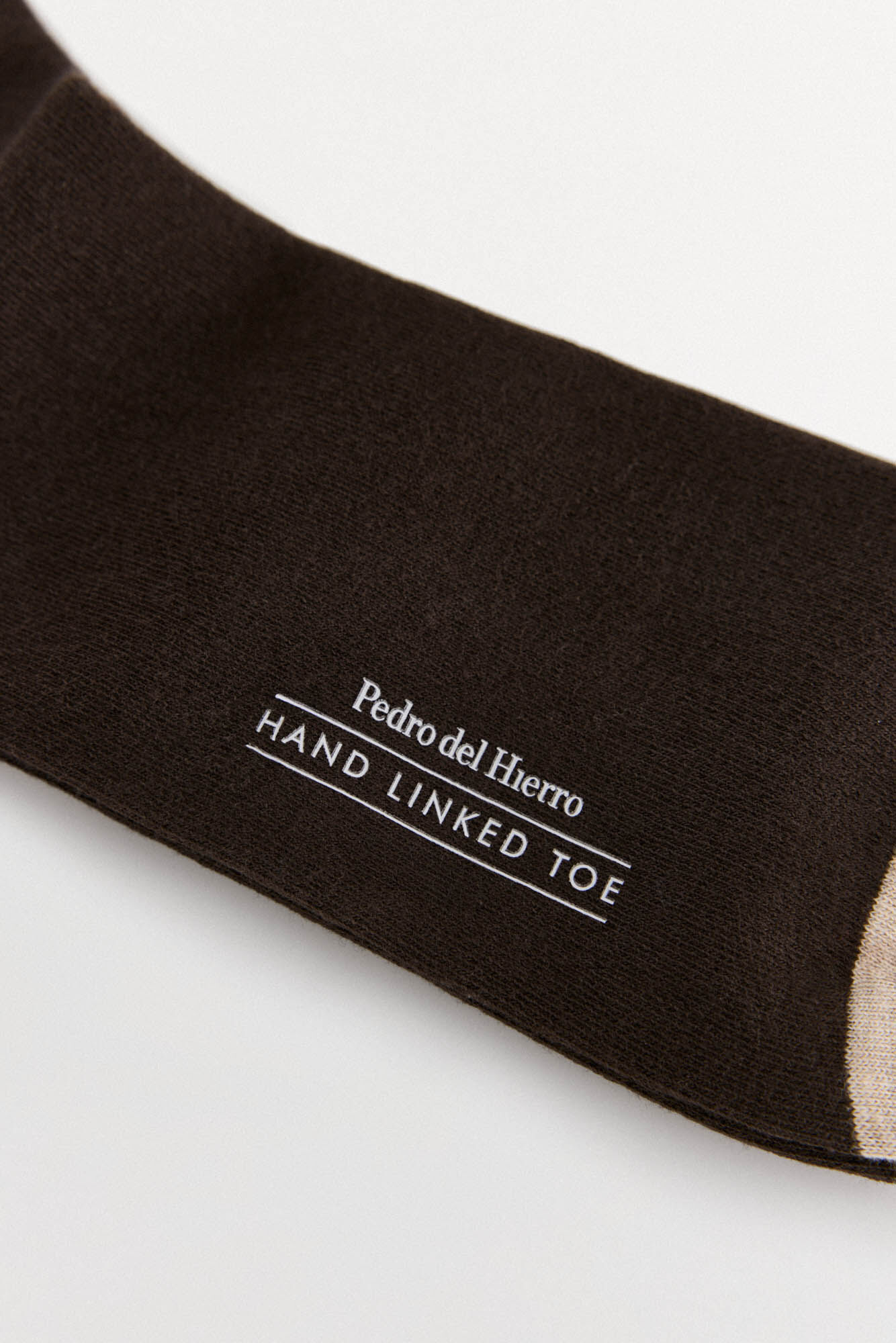Pedro del Hierro Plain sports socks Brown