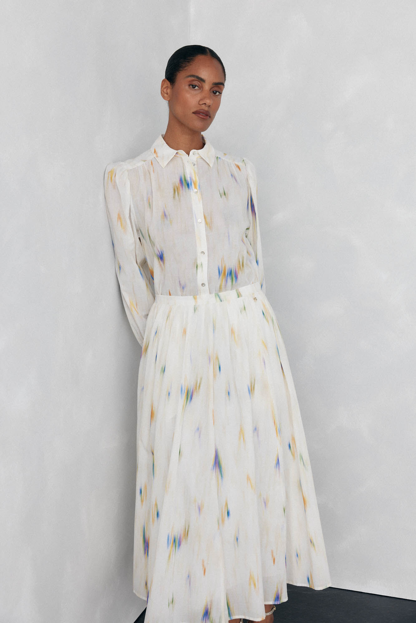 Pedro del Hierro Blusa estampada solta