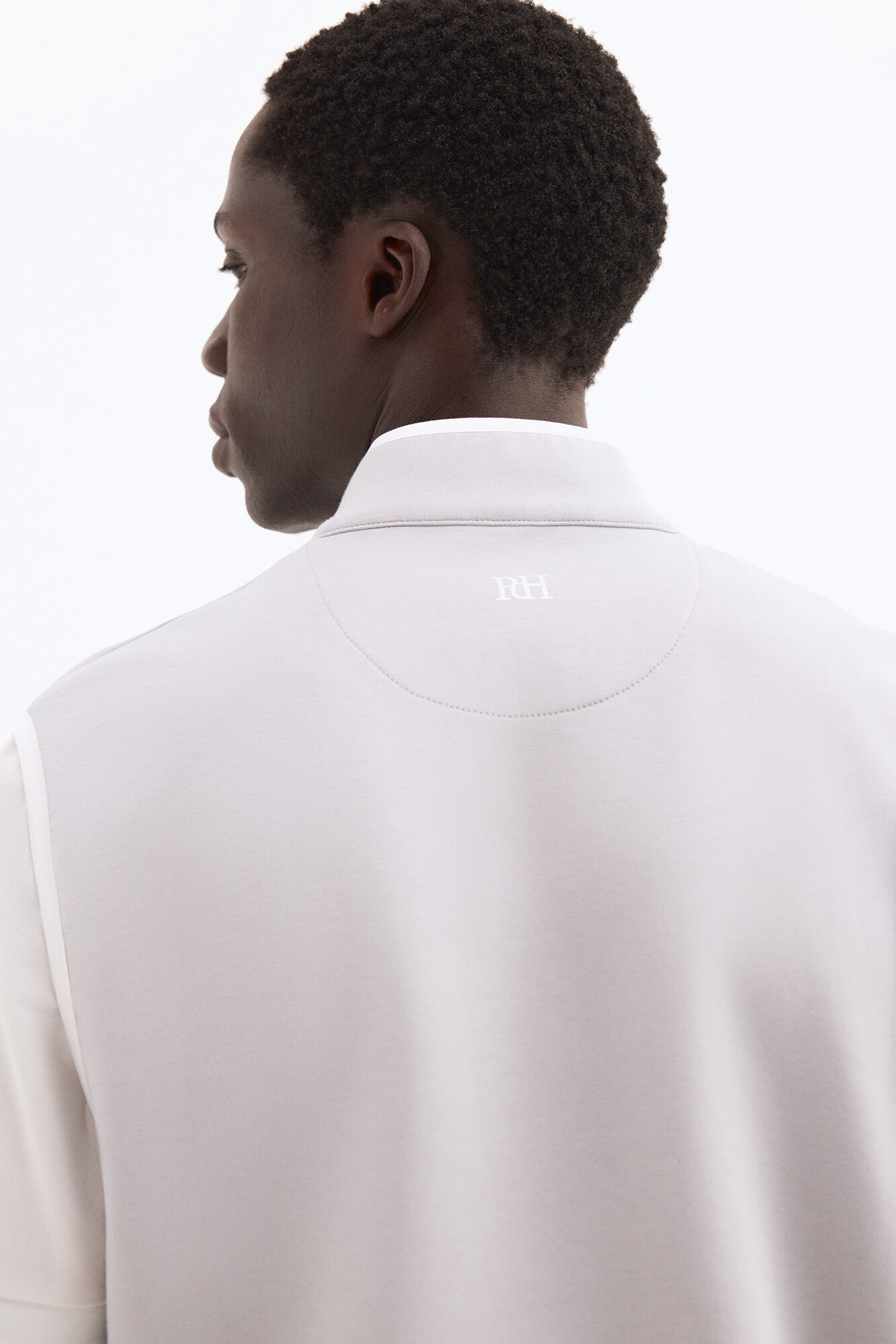 Pedro del Hierro Zip-fastening golf gilet Grey