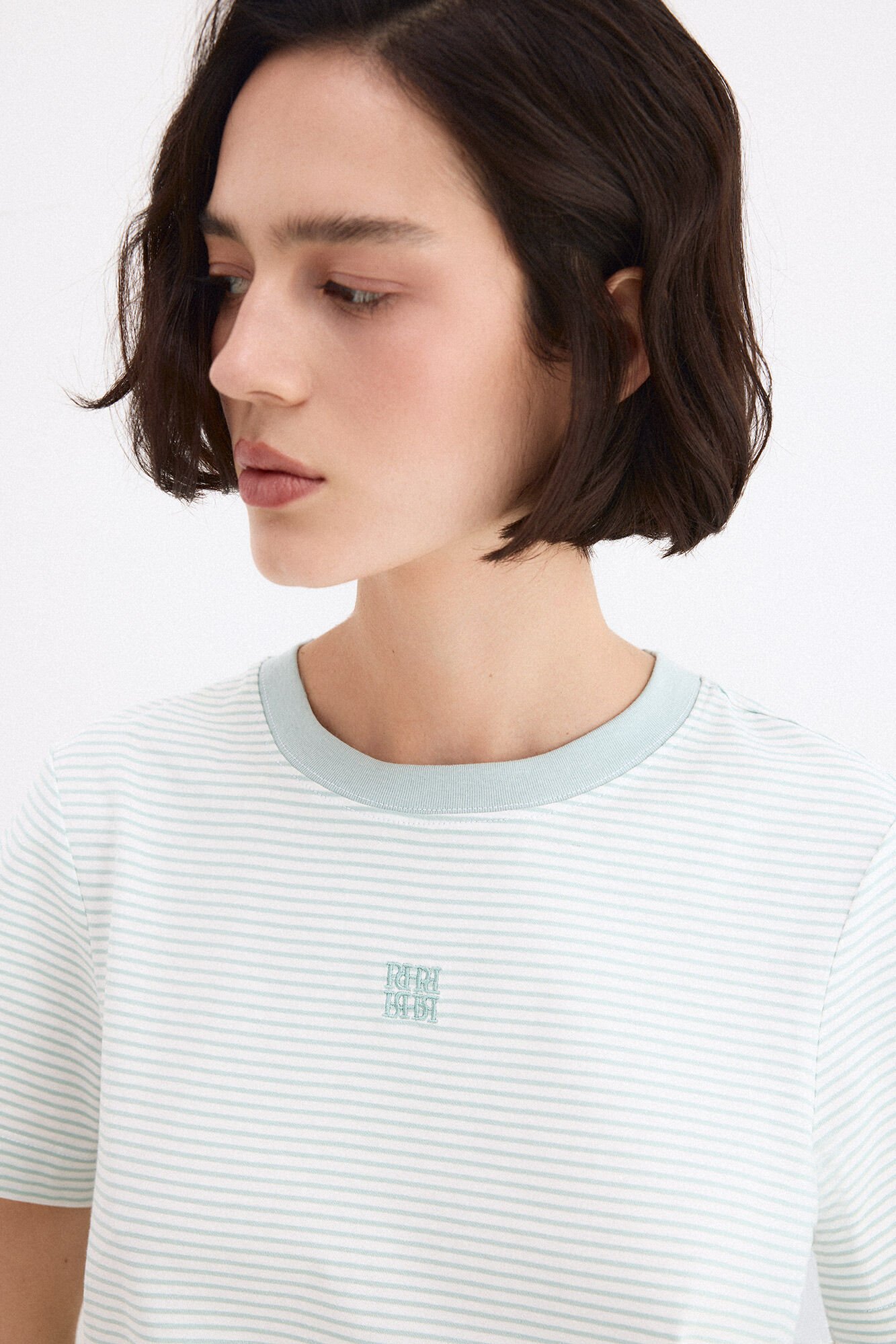 Pedro del Hierro Striped short sleeve T-shirt