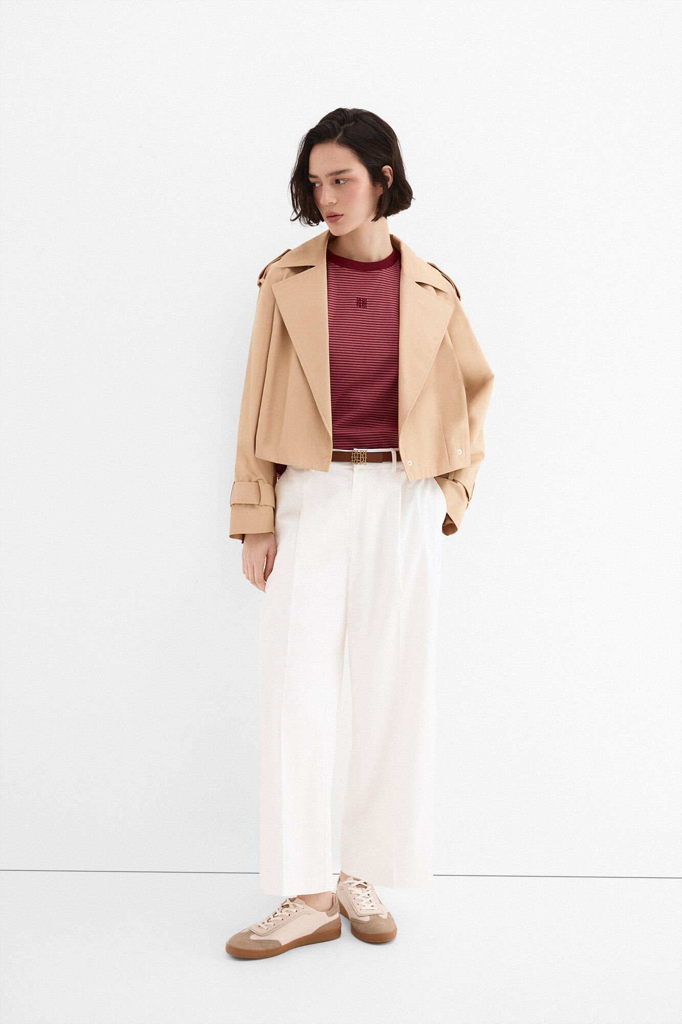 Pedro del Hierro Striped short sleeve T-shirt