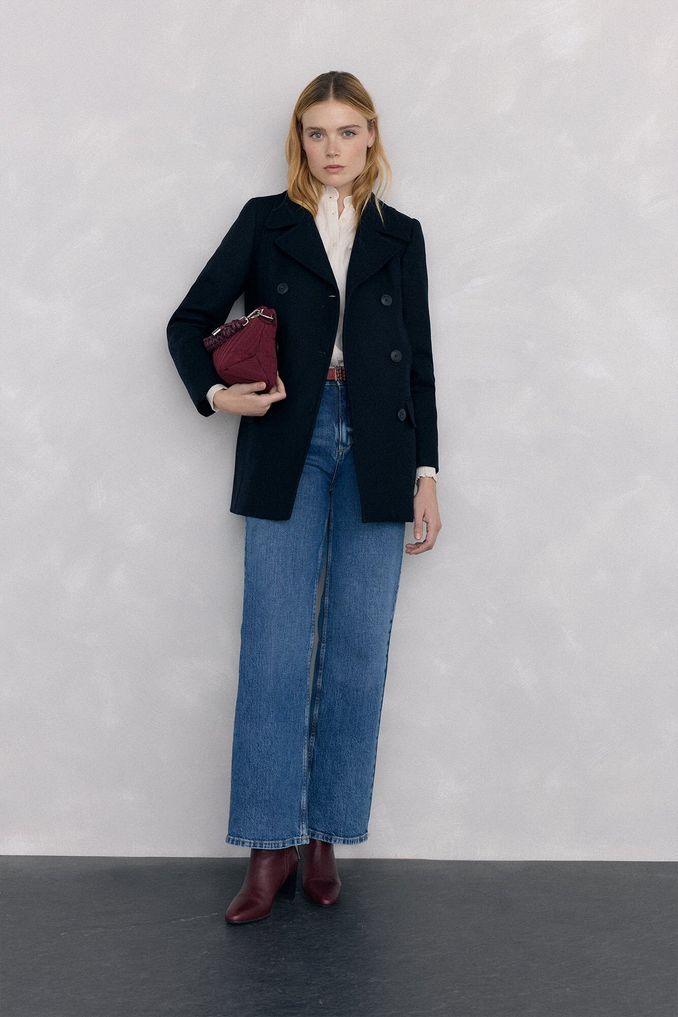 Pedro del Hierro Sailor-style coat